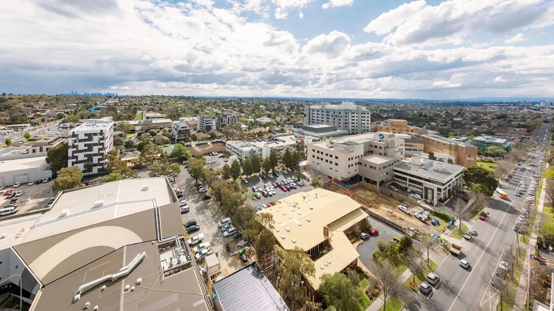 Street view in Avani Melbourne Box Hill Residences
