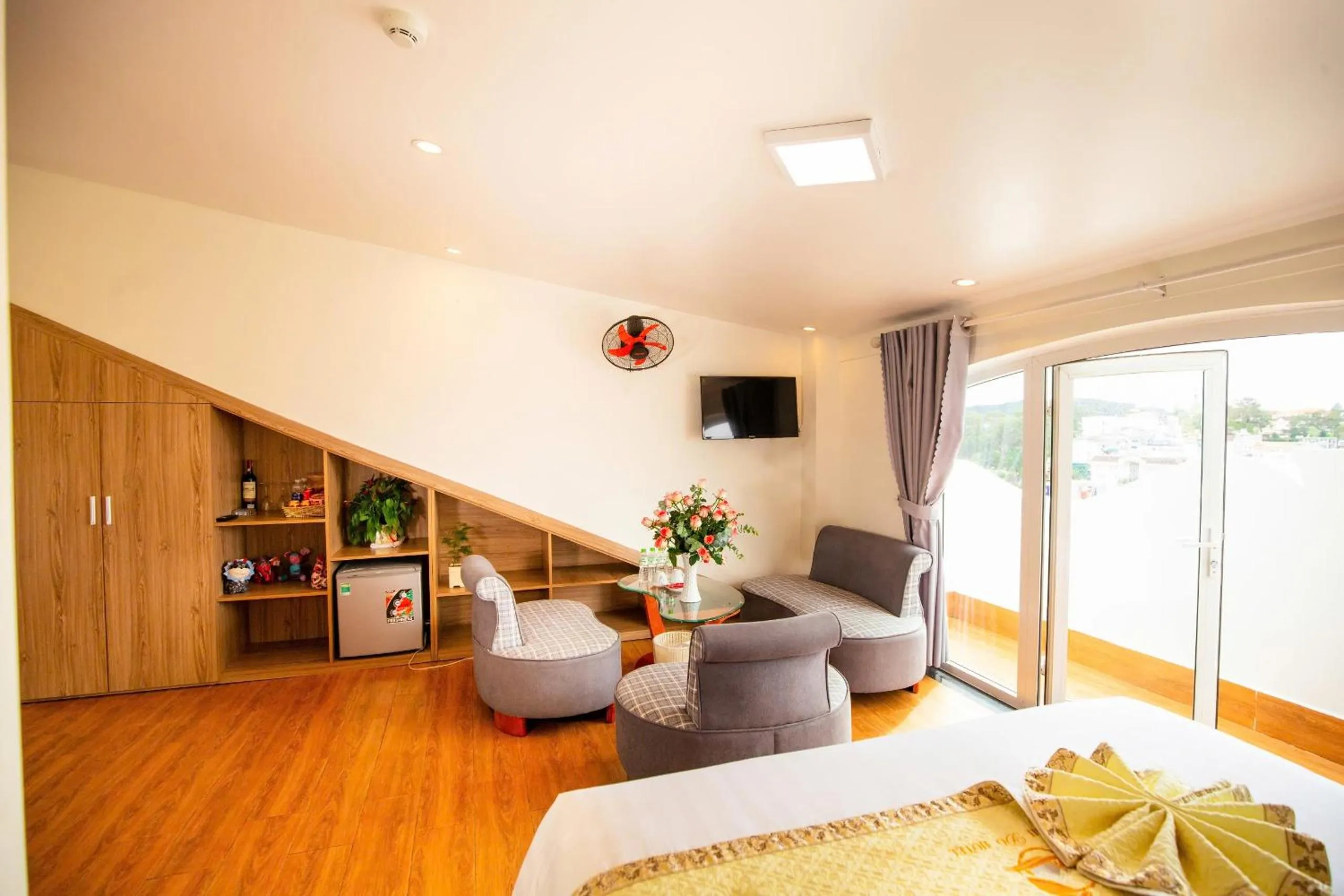 View (from property/room) in Thanh Do Hotel