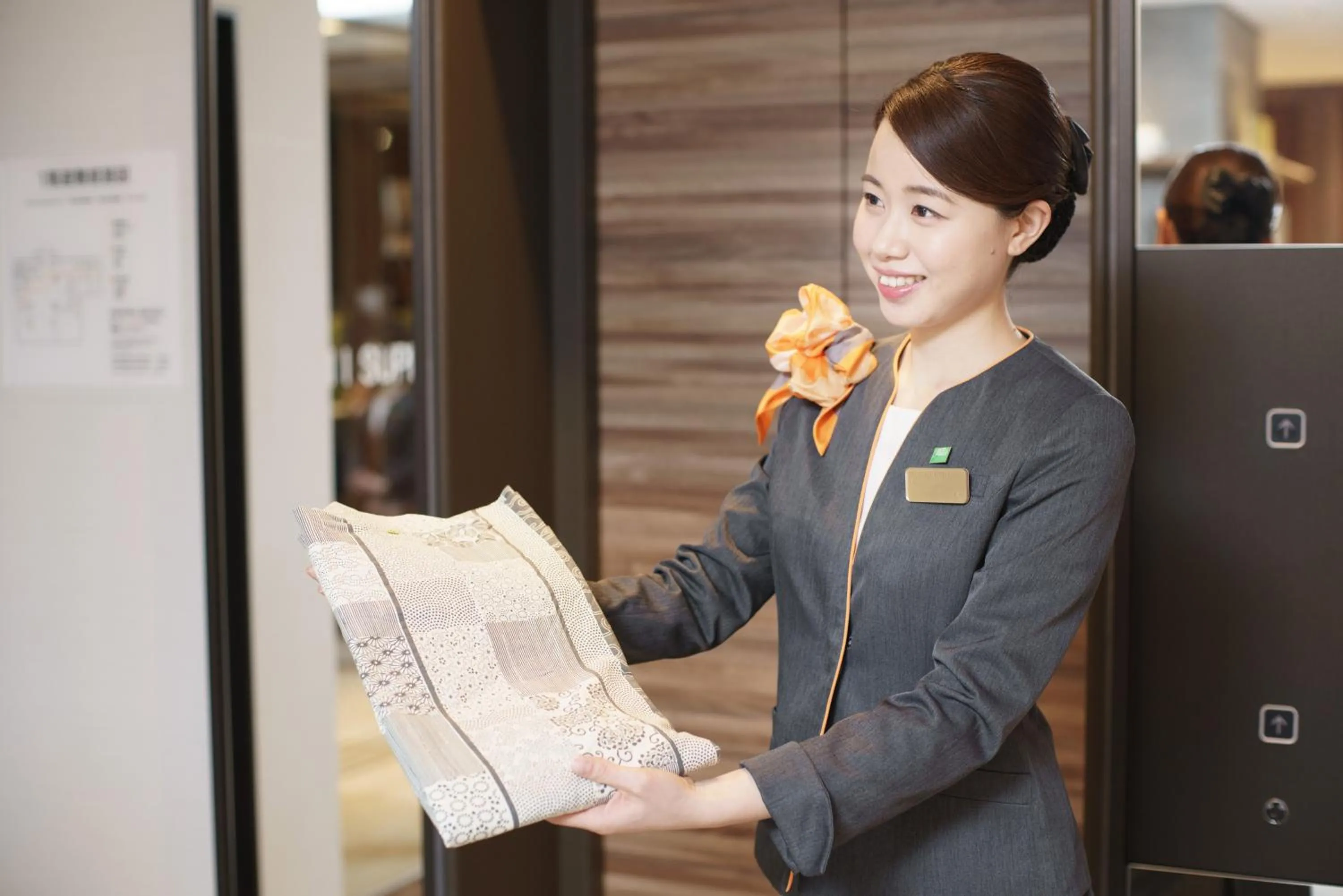 Staff in Super Hotel Anan Tomioka