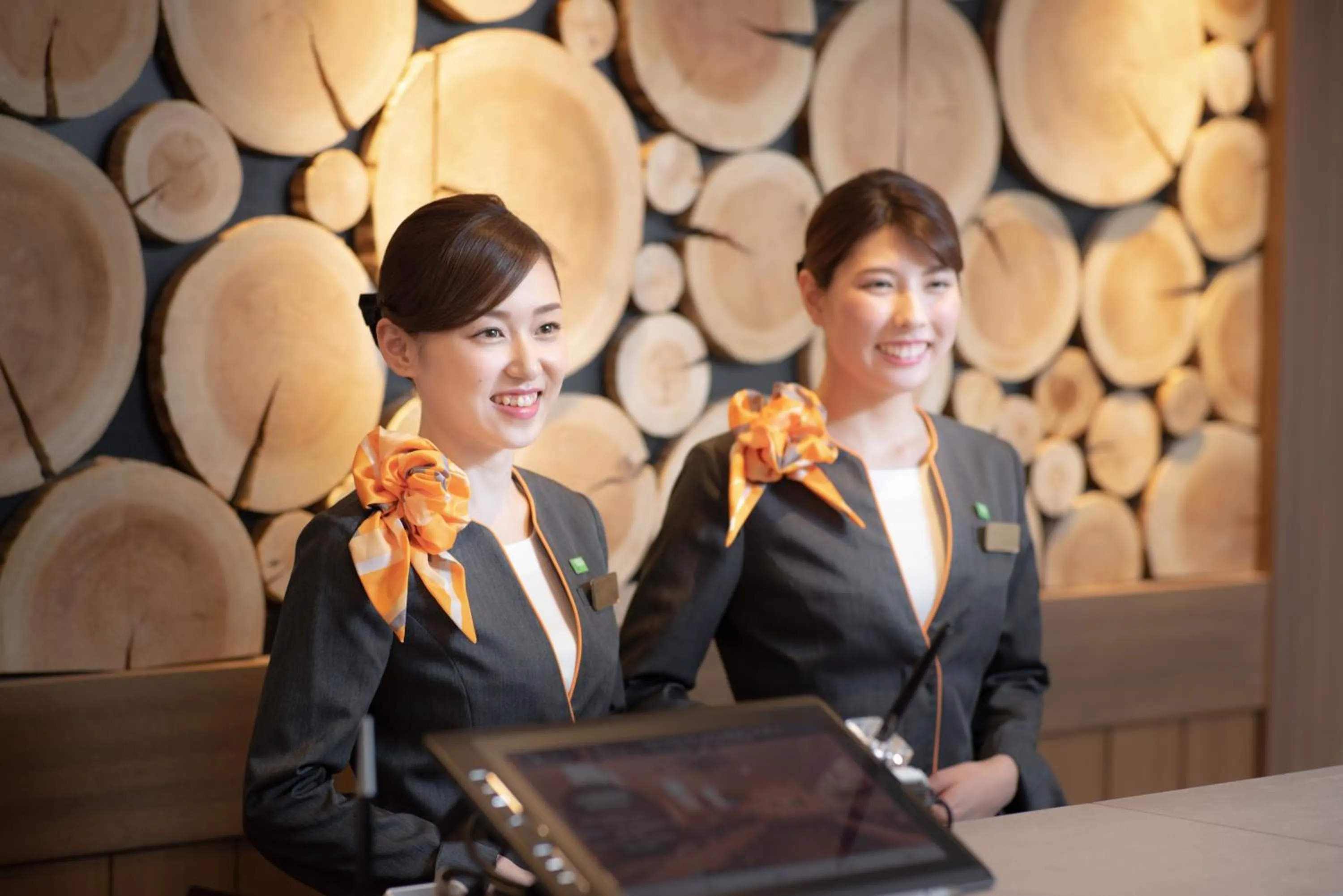 Staff in Super Hotel Anan Tomioka