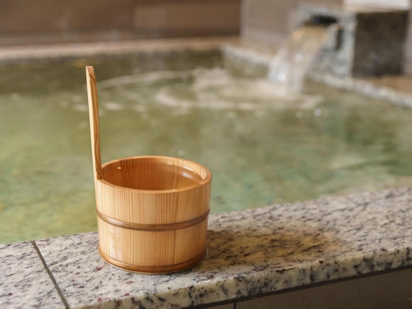 Hot Spring Bath in Super Hotel Anan Tomioka