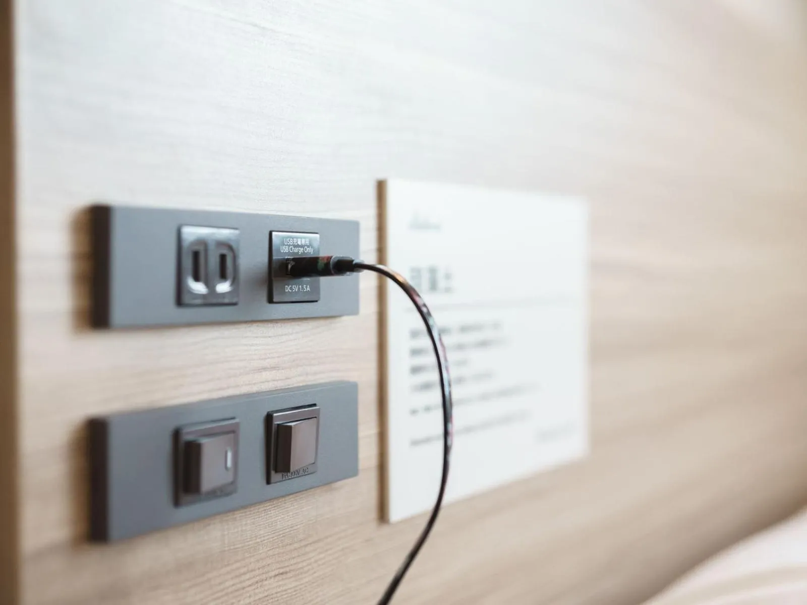 Bed in Super Hotel Anan Tomioka