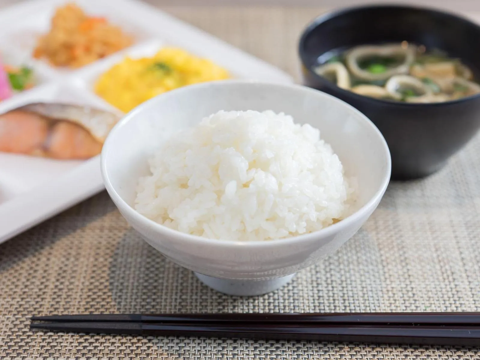Buffet breakfast in Super Hotel Anan Tomioka