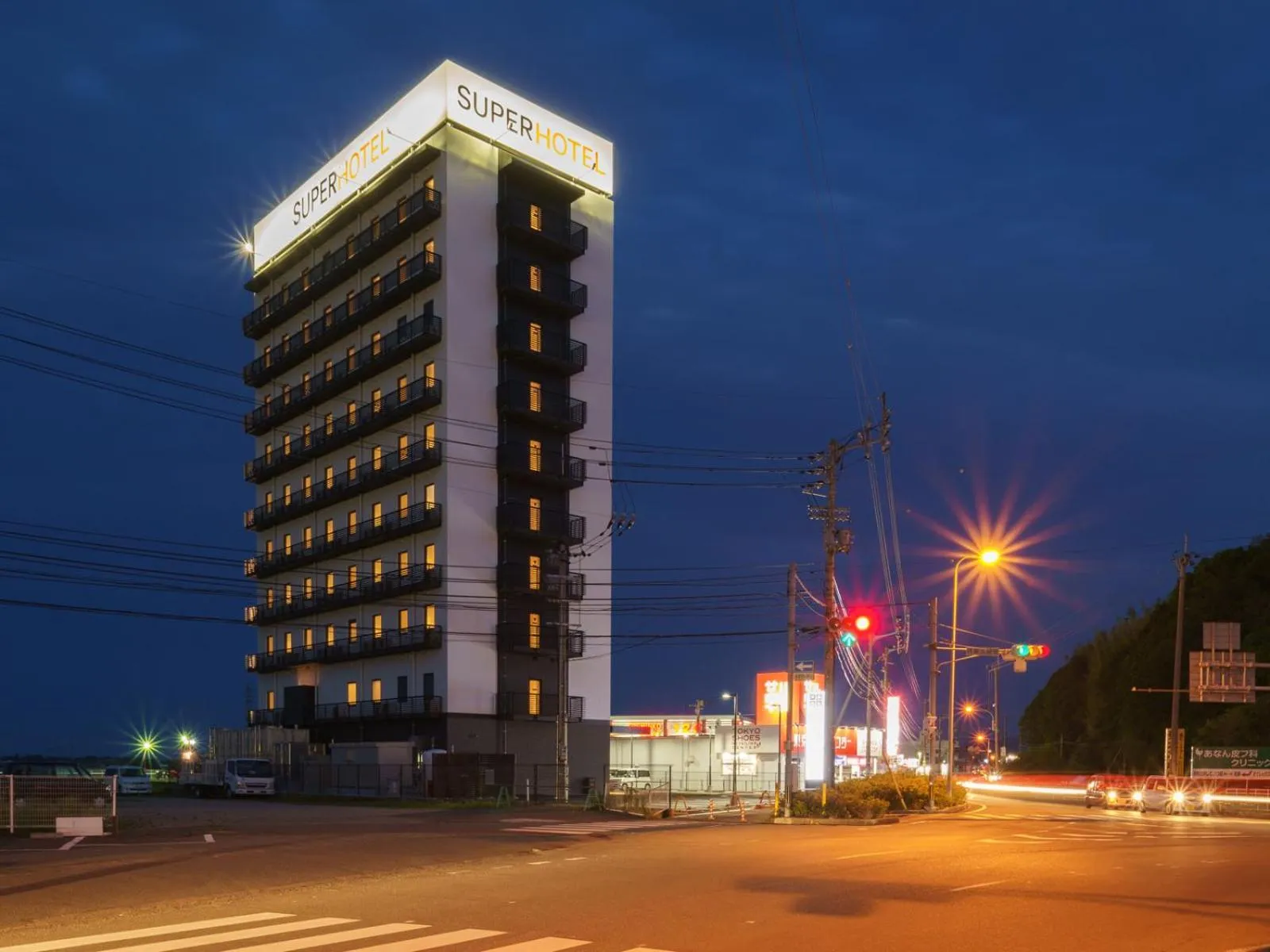 Property building in Super Hotel Anan Tomioka