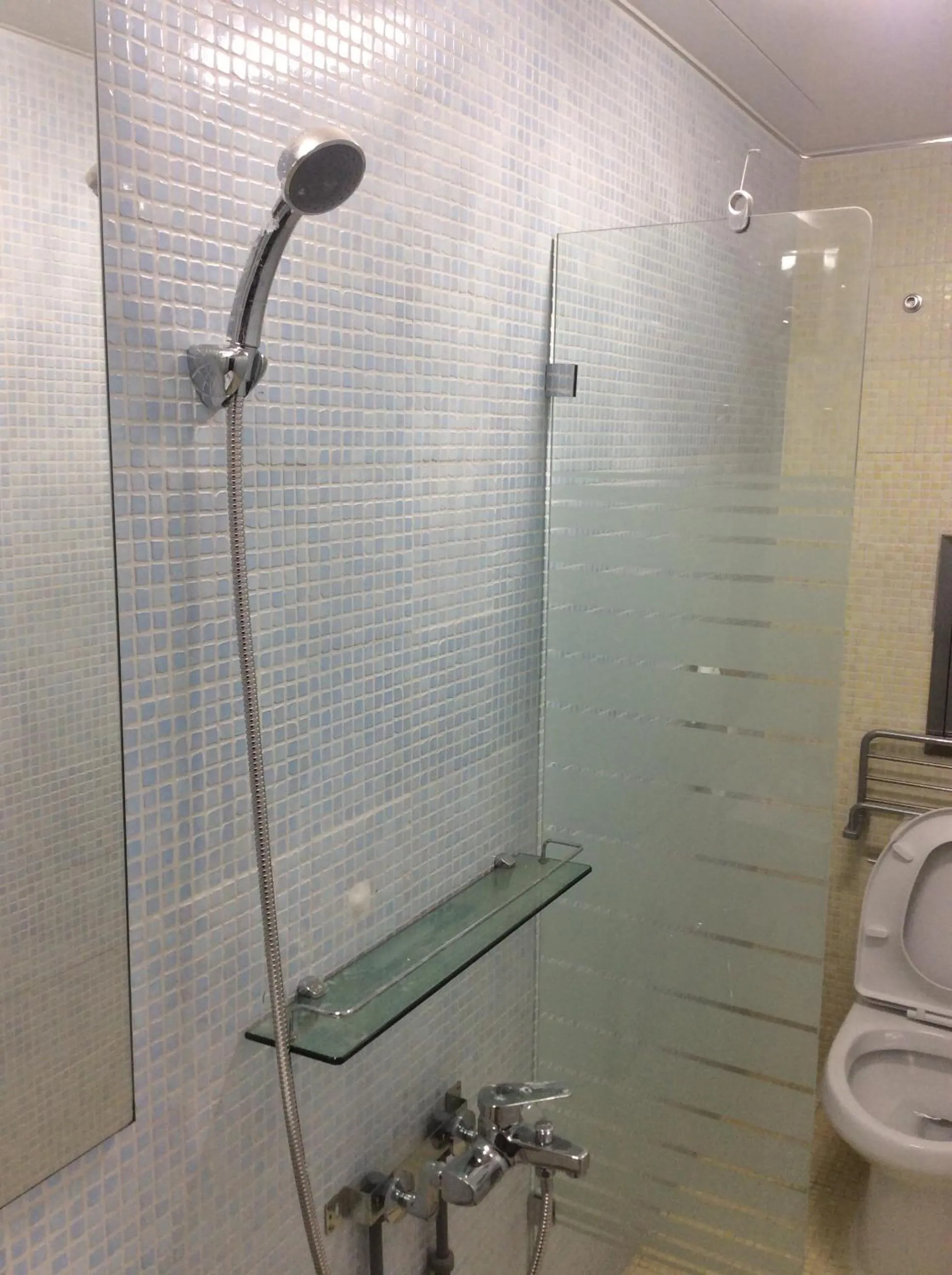 Shower in The Core Albergue