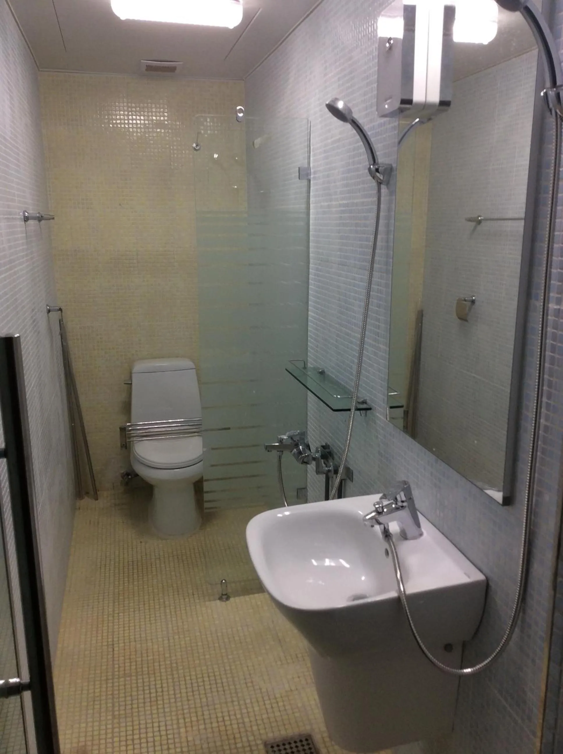 Shower in The Core Albergue