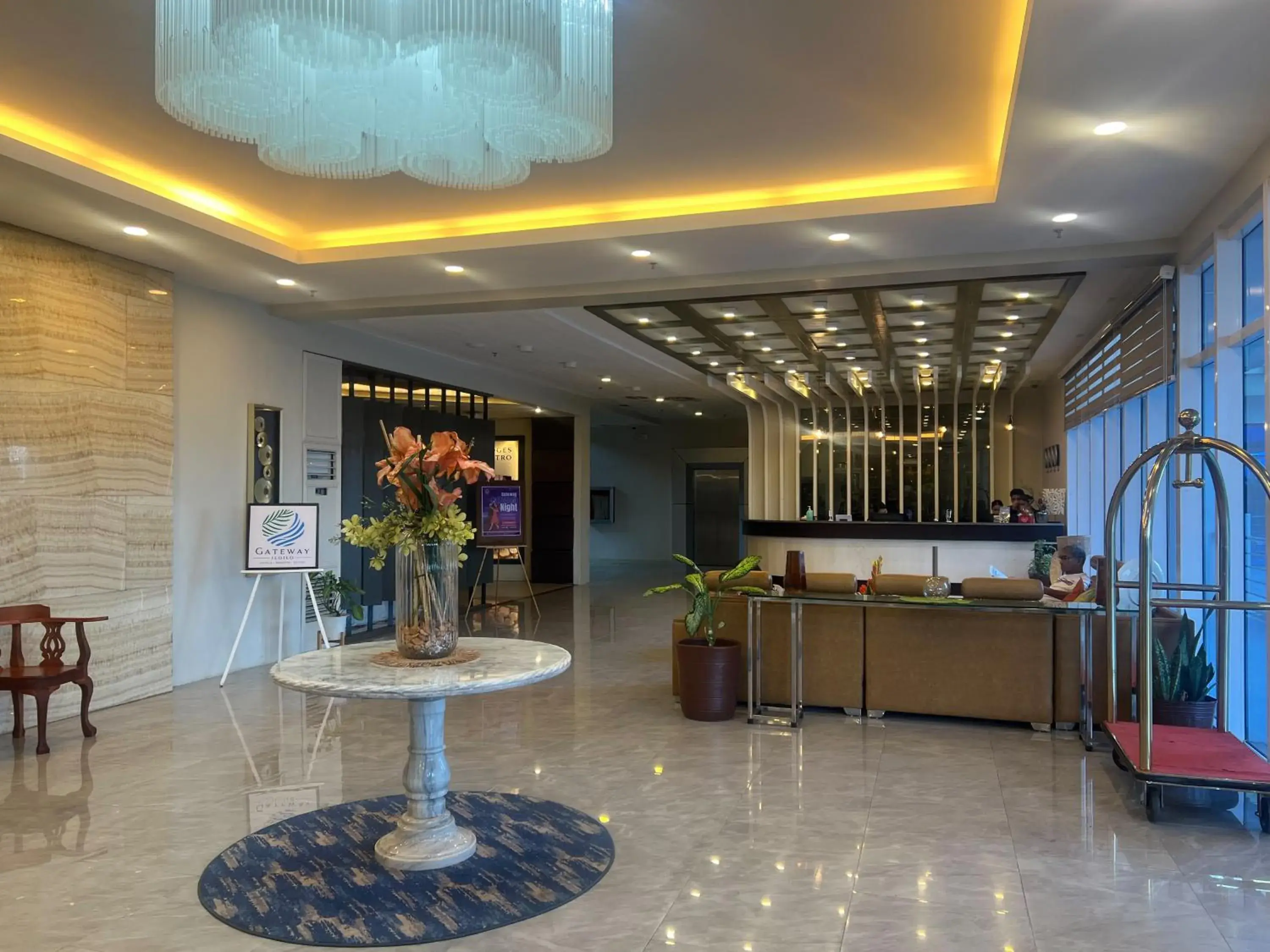 Lobby or reception in Iloilo Gateway Hotel and Suites Lobby or reception in Iloilo Gateway Hotel and Suites