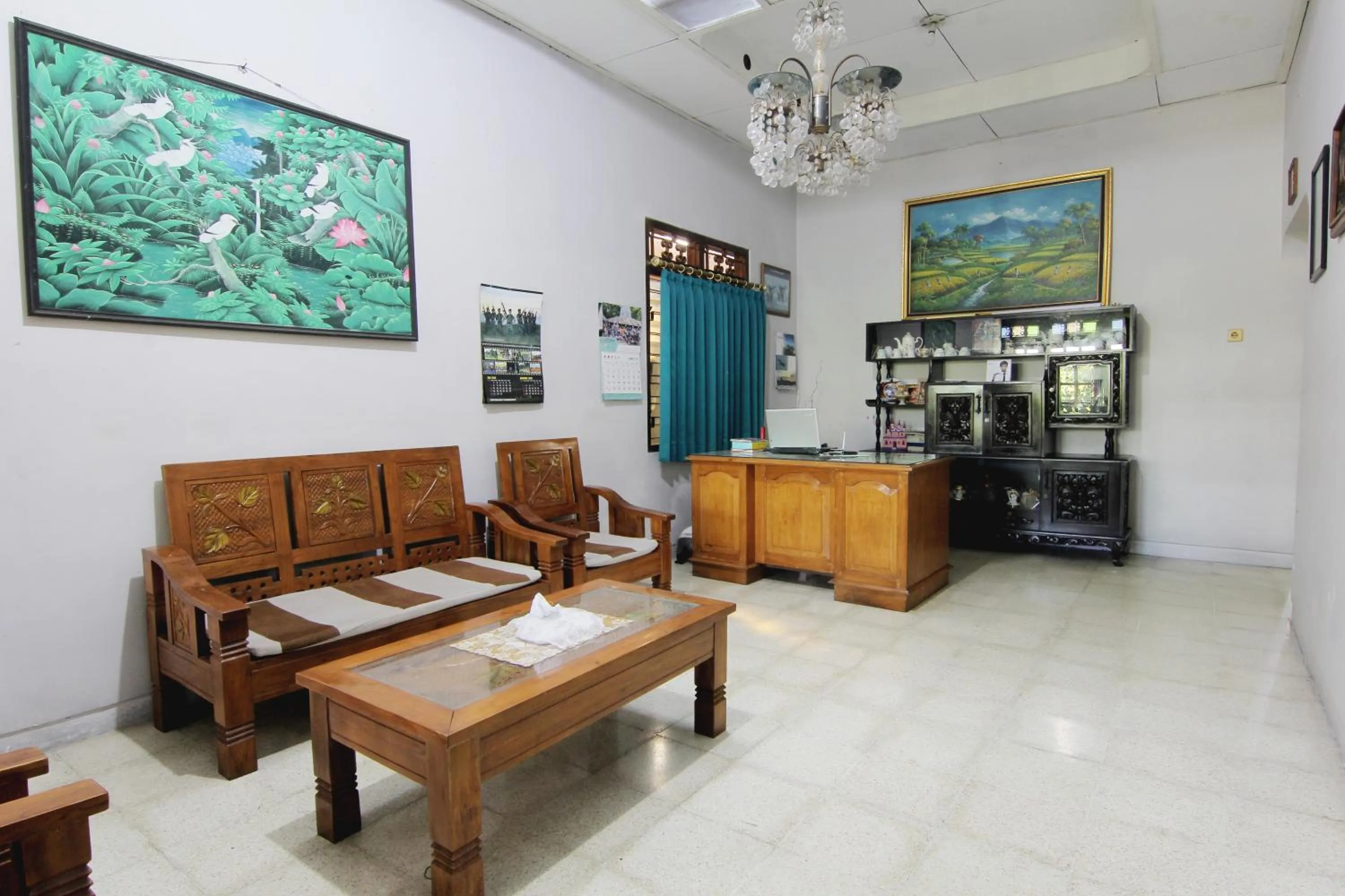 Lobby or reception in Batik Trinidar Homestay