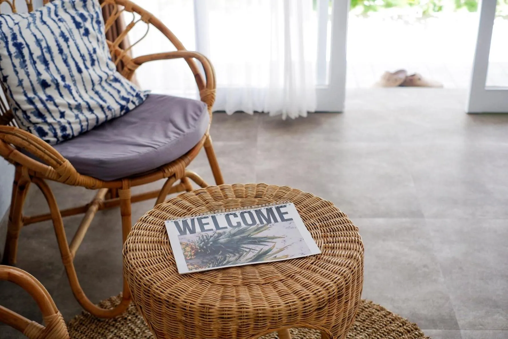 Seating area in The Sloth Bali
