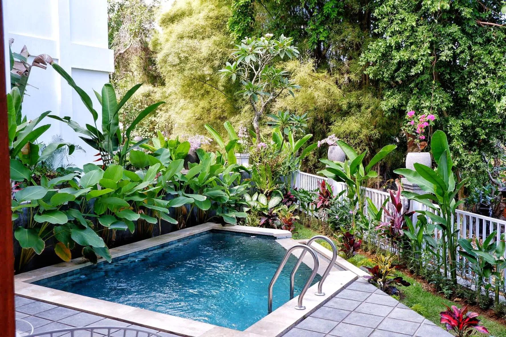 Garden in The Sloth Bali