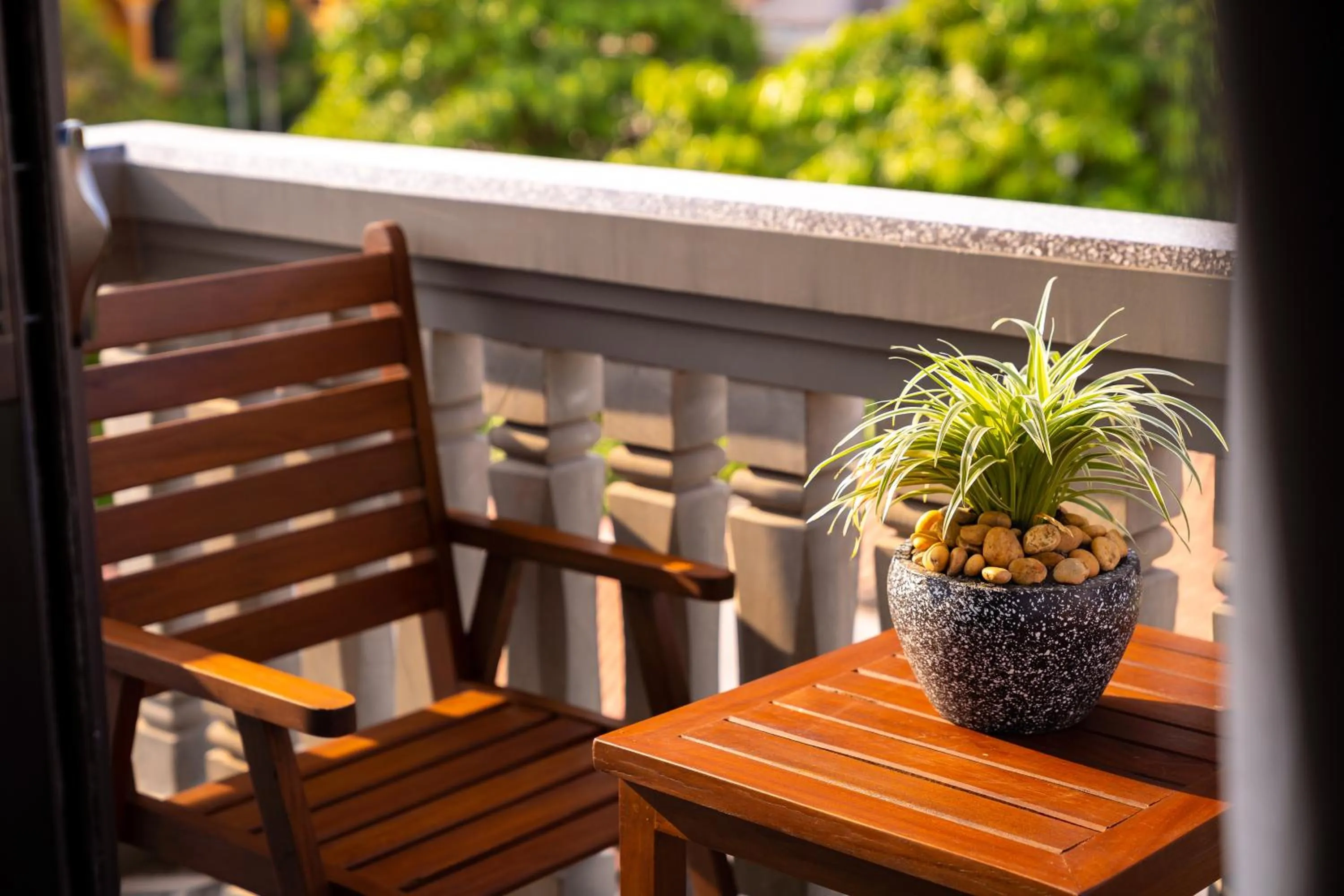 Balcony/Terrace in Mony Reach Angkor Hotel