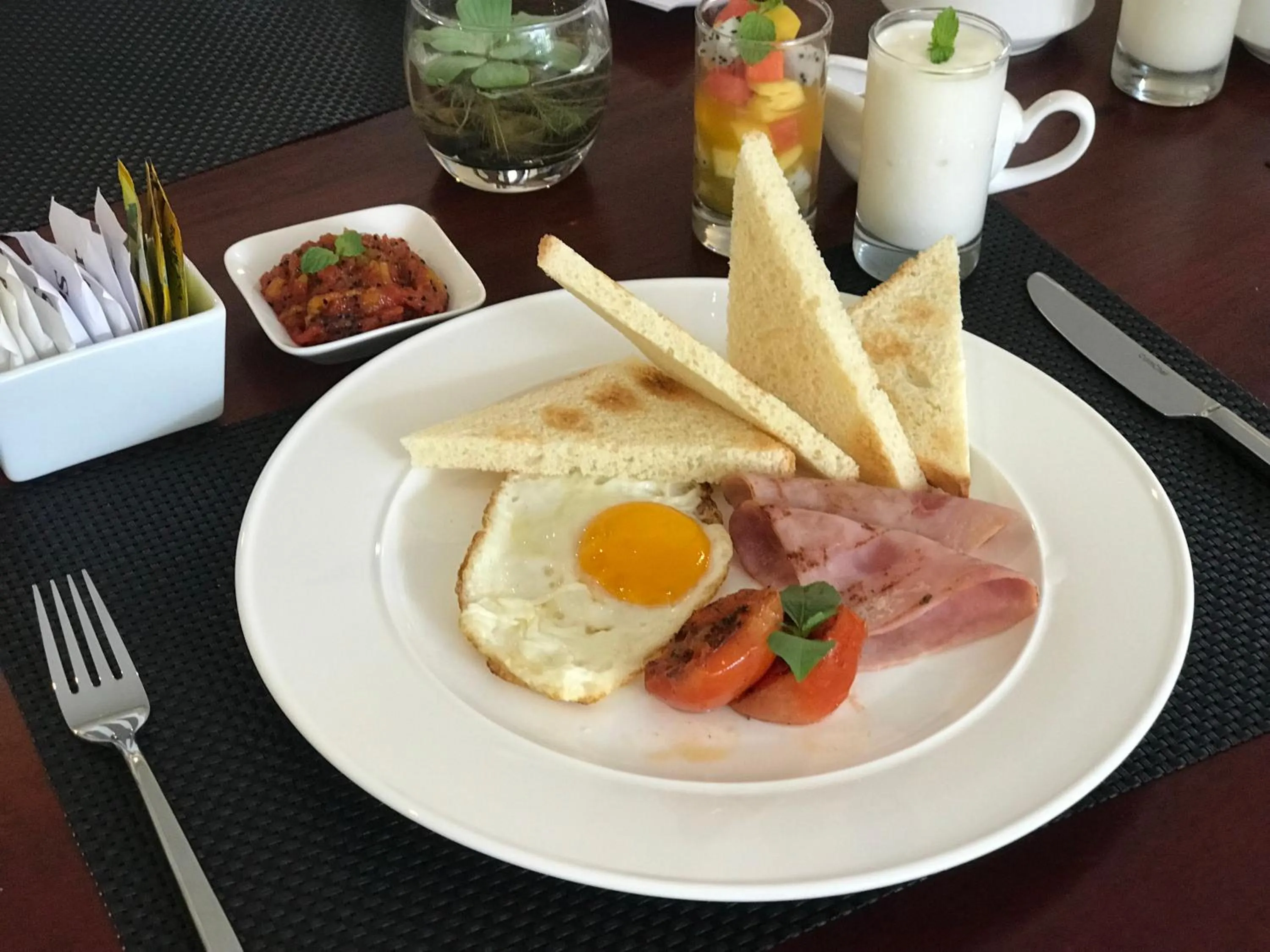 Breakfast in Mony Reach Angkor Hotel