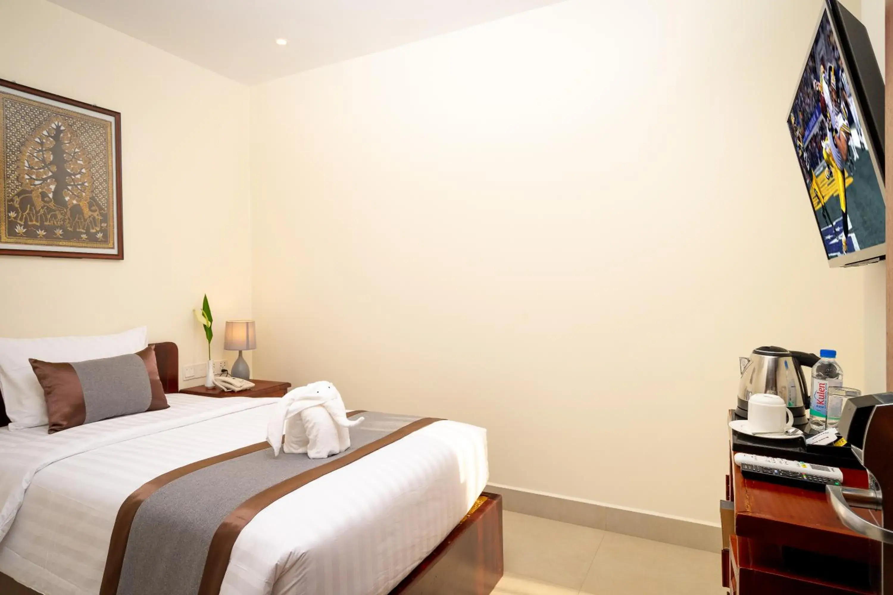 Bed in Mony Reach Angkor Hotel Bed in Mony Reach Angkor Hotel