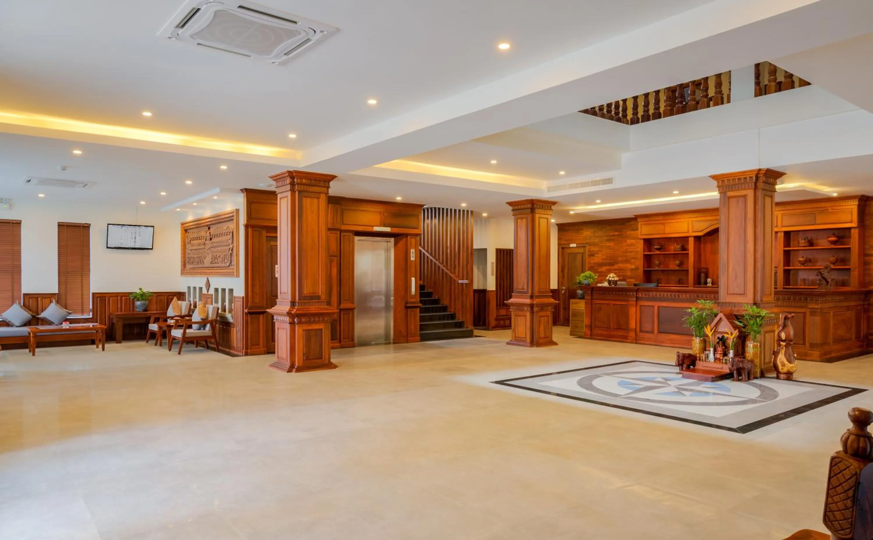 Lobby or reception in Mony Reach Angkor Hotel