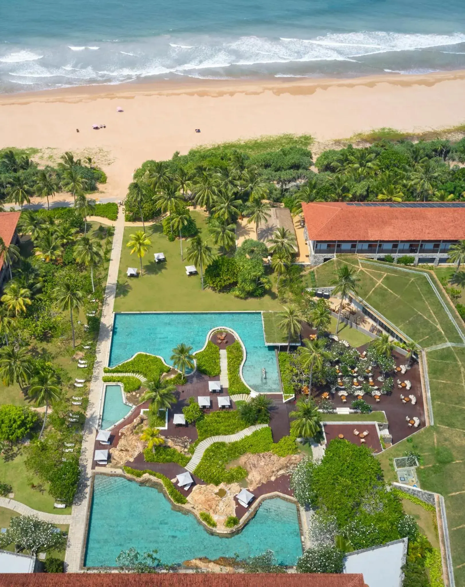 Bird's eye view in Cinnamon Bentota Beach - Signature Selection Bird's eye view in Cinnamon Bentota Beach - Signature Selection