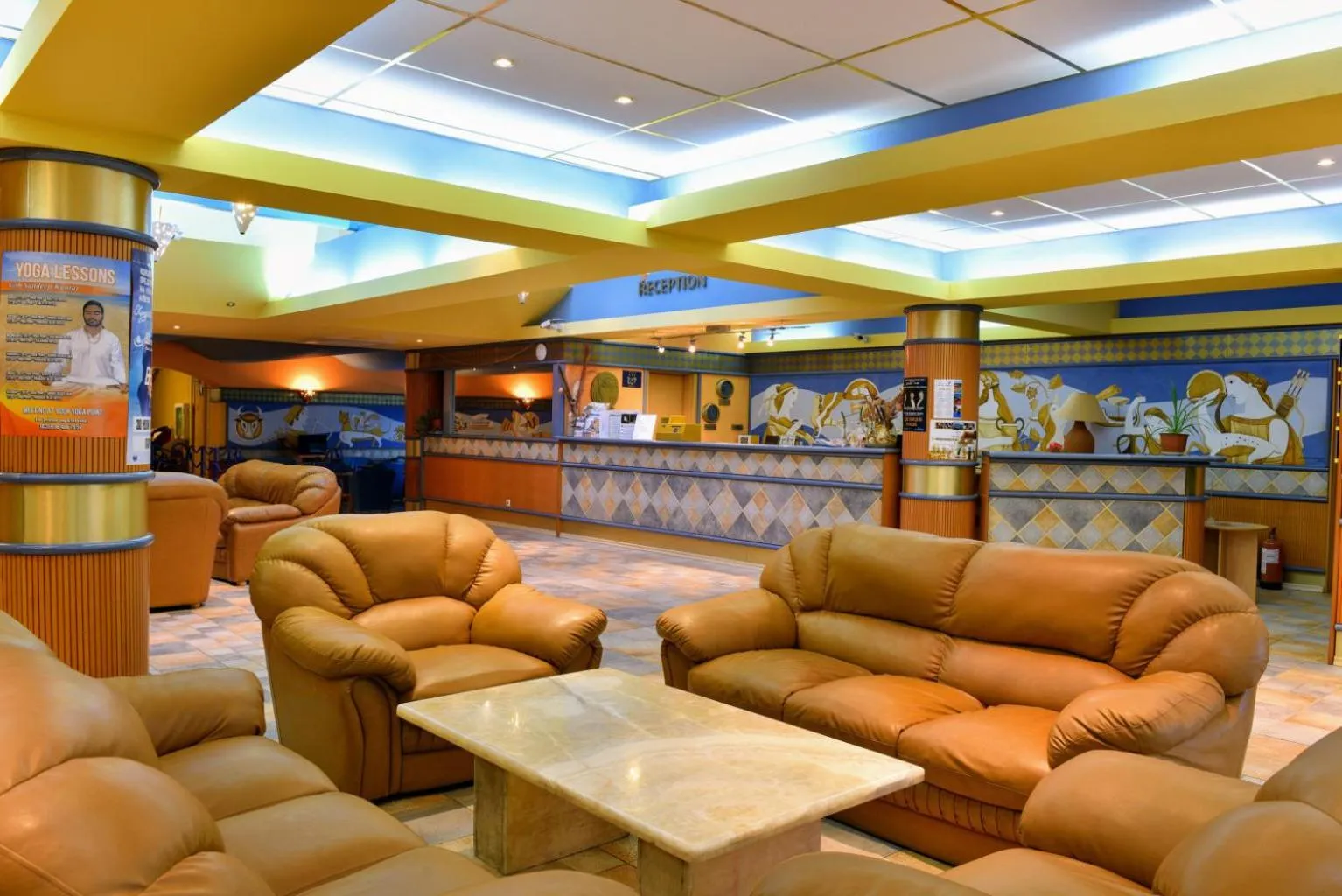 Lobby or reception in Kaliopa Hotel