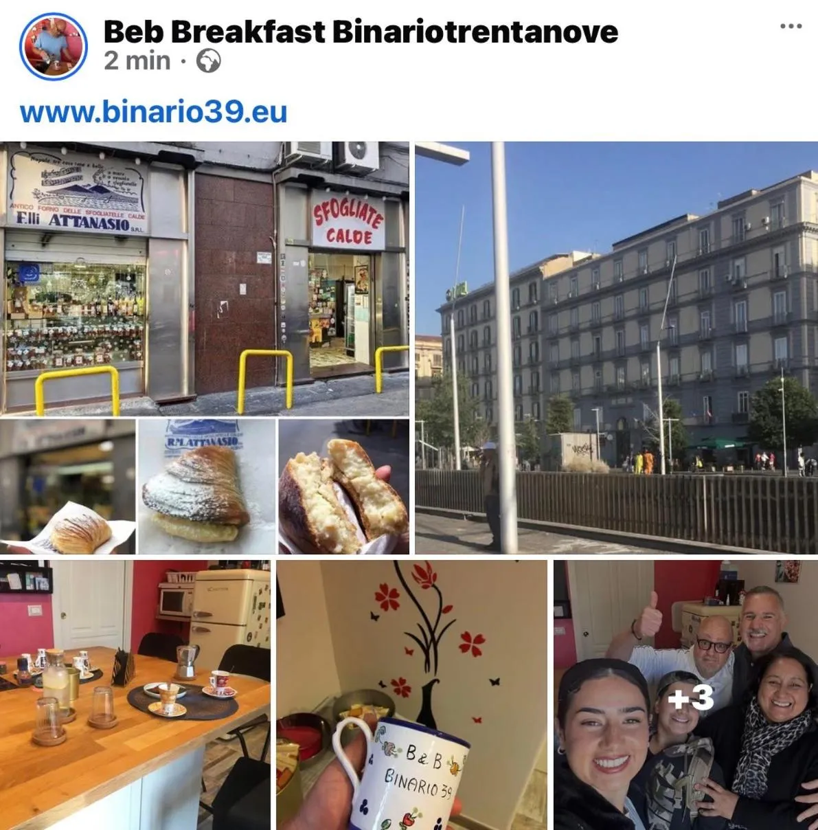 Restaurant/places to eat in B&B BiNARIO39