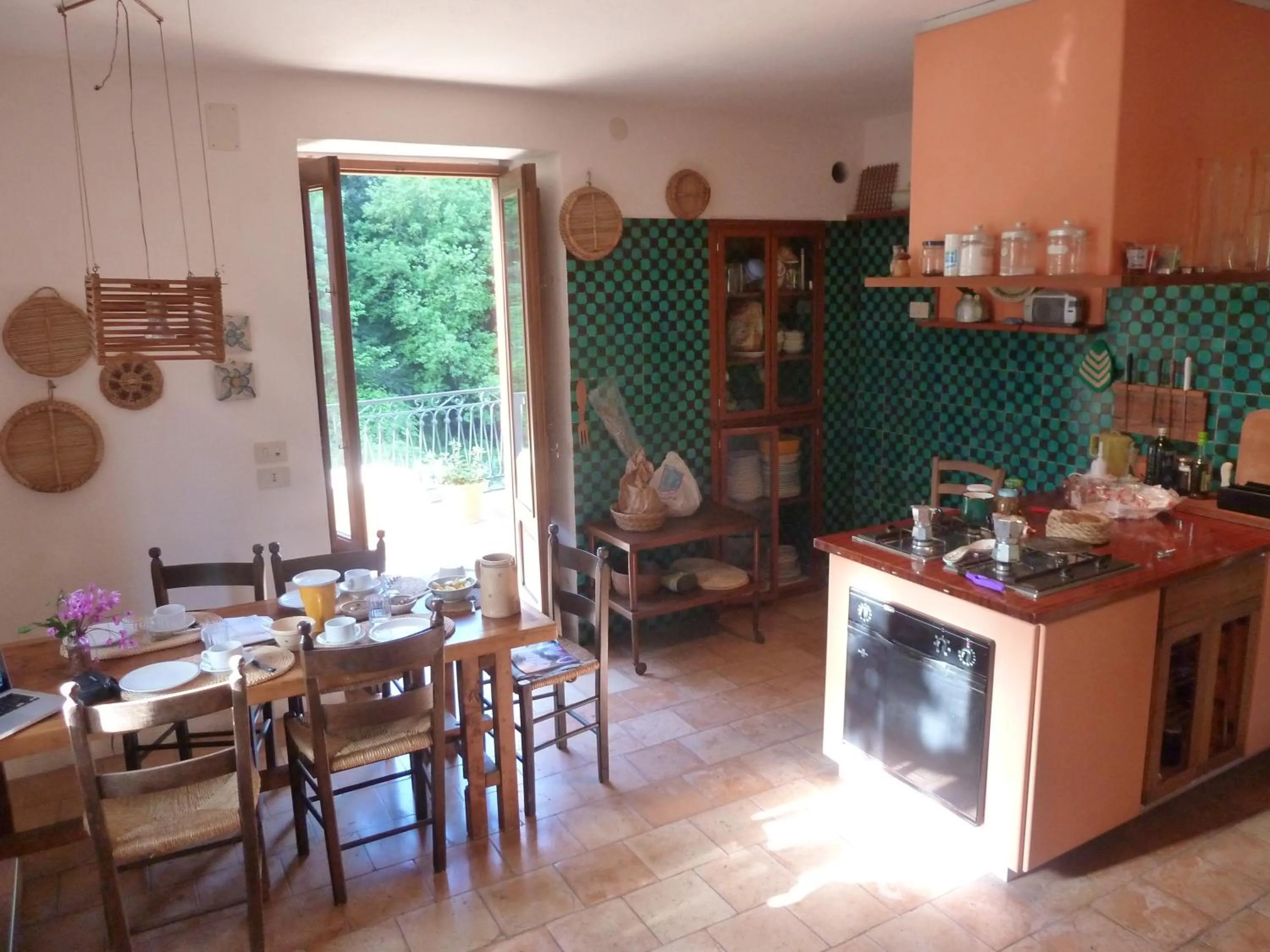 Dining area in Casa Puccini B&B Maratea