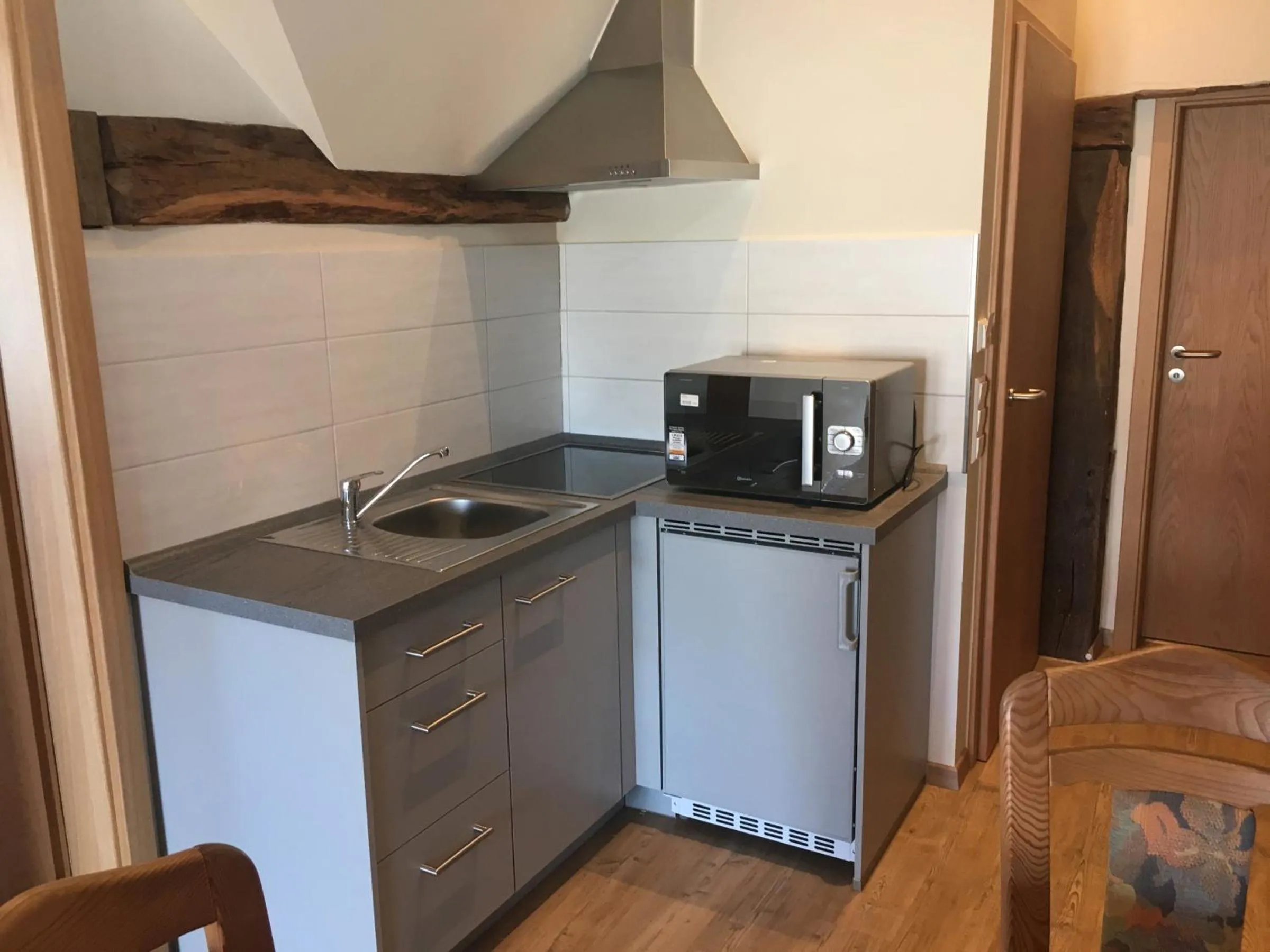 Kitchen or kitchenette in Gasthof Zum Ochsen