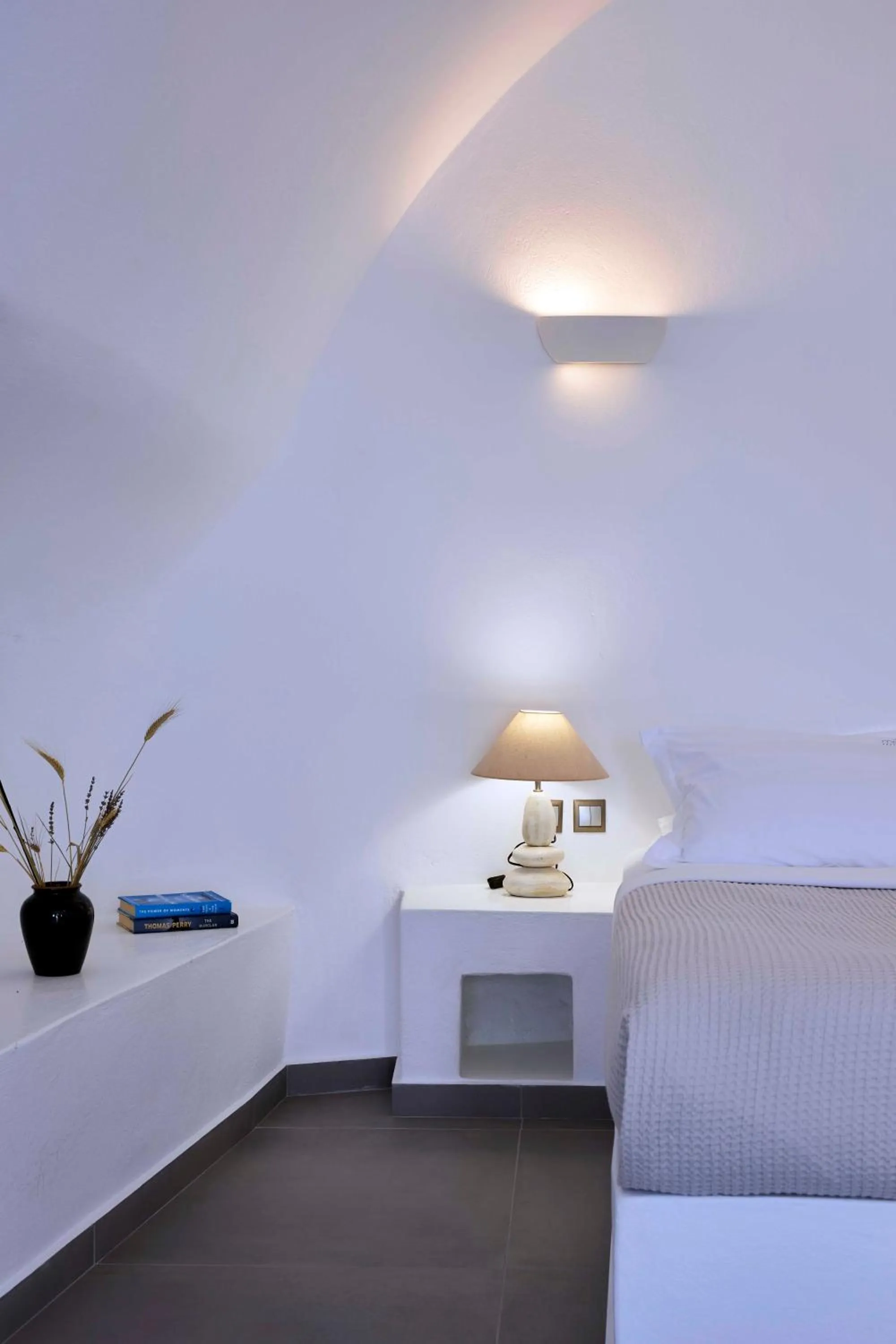 Bed in Marizan Caves & Villas