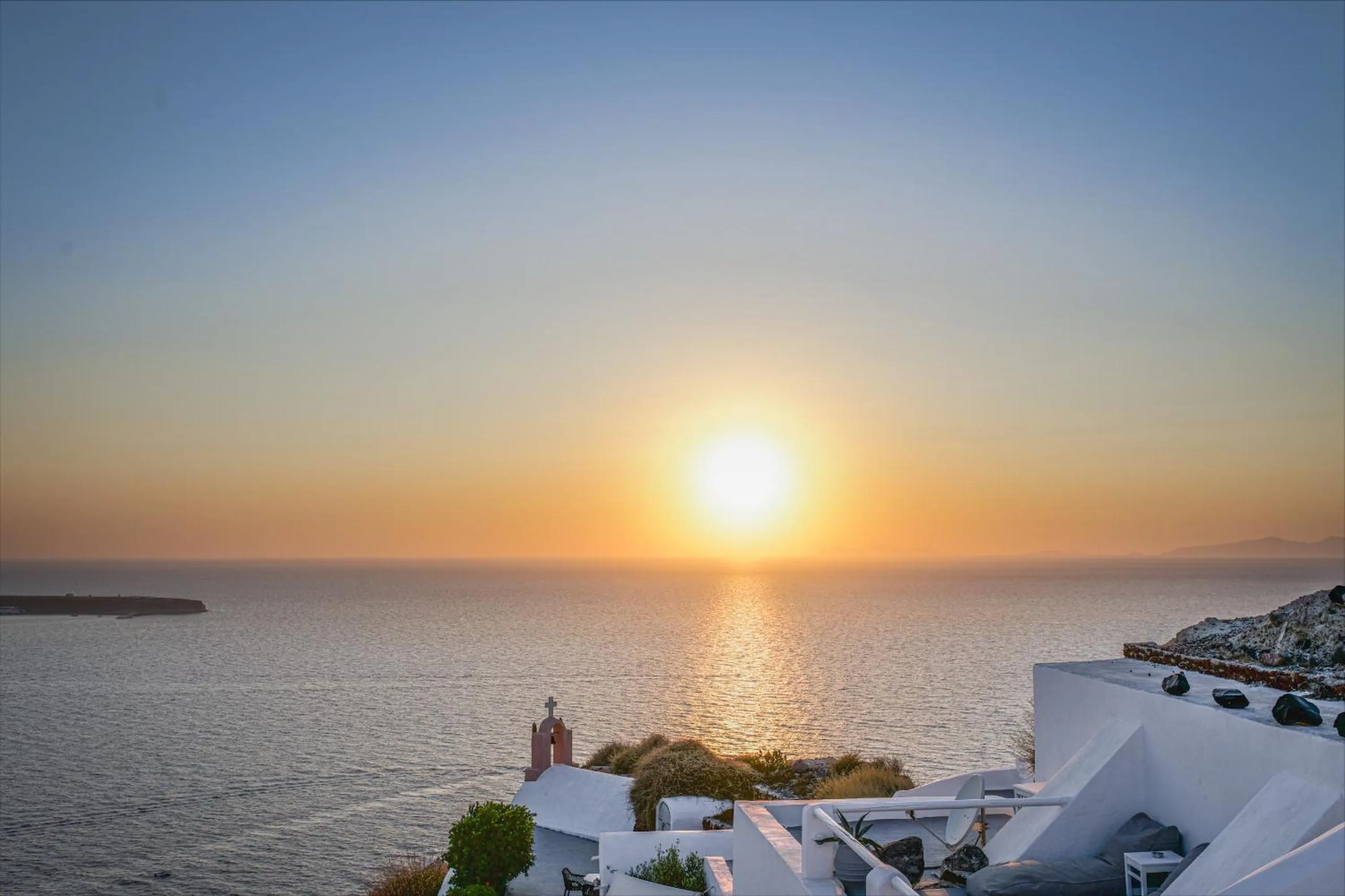 Sunset in Marizan Caves & Villas