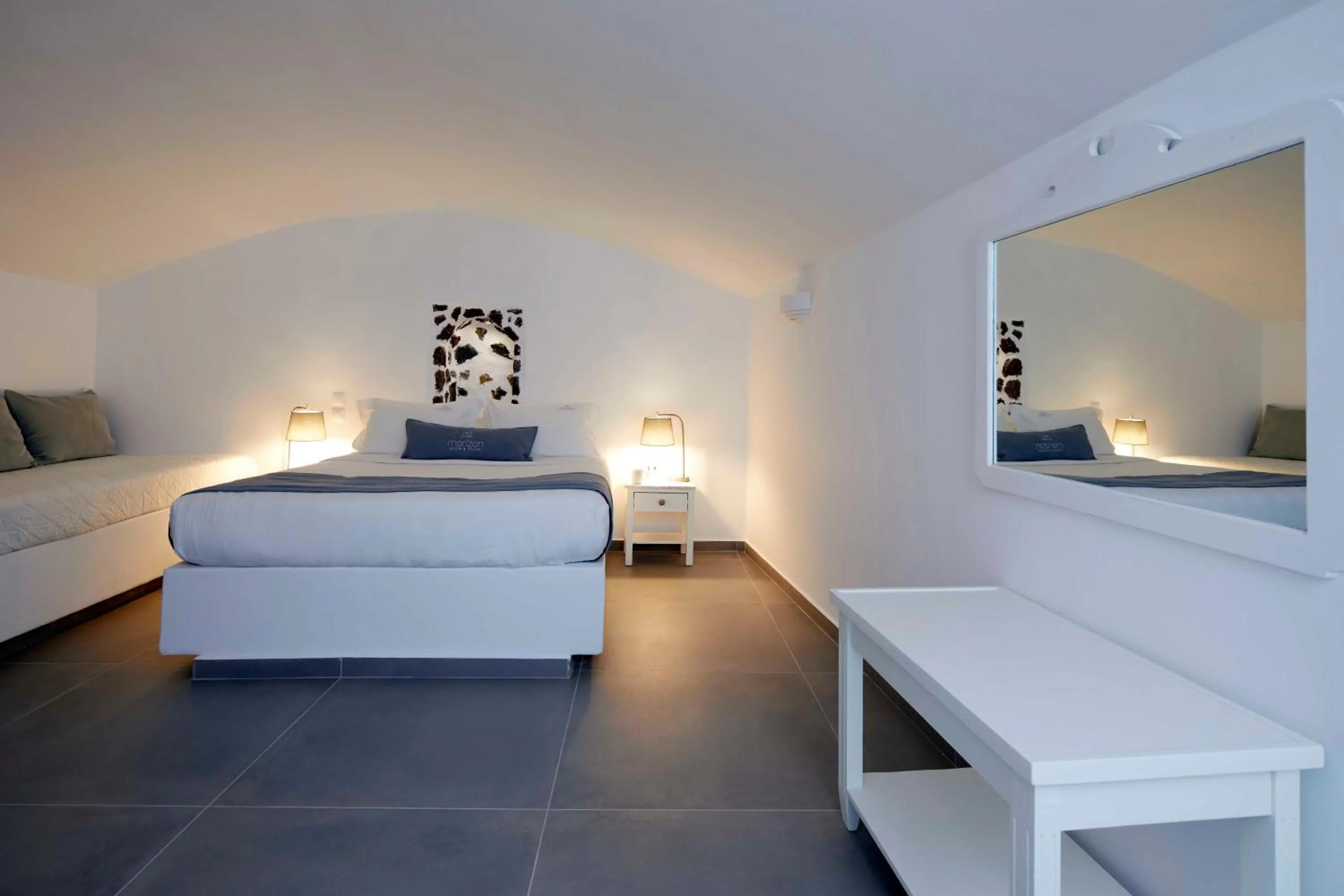 Bed in Marizan Caves & Villas