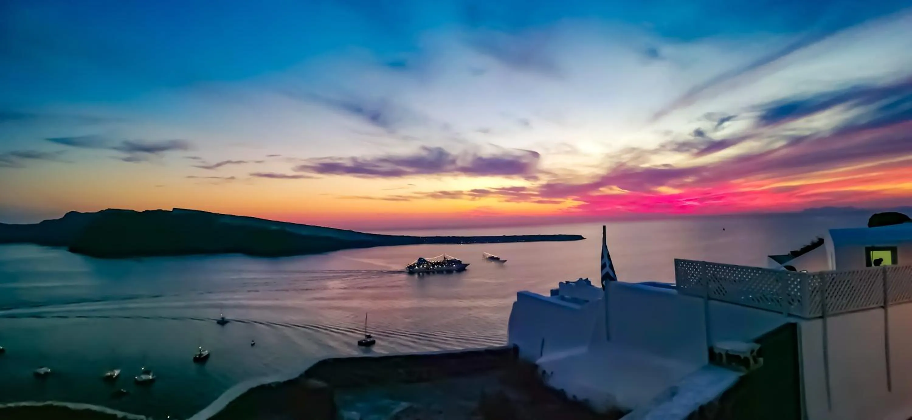 Sunset in Marizan Caves & Villas