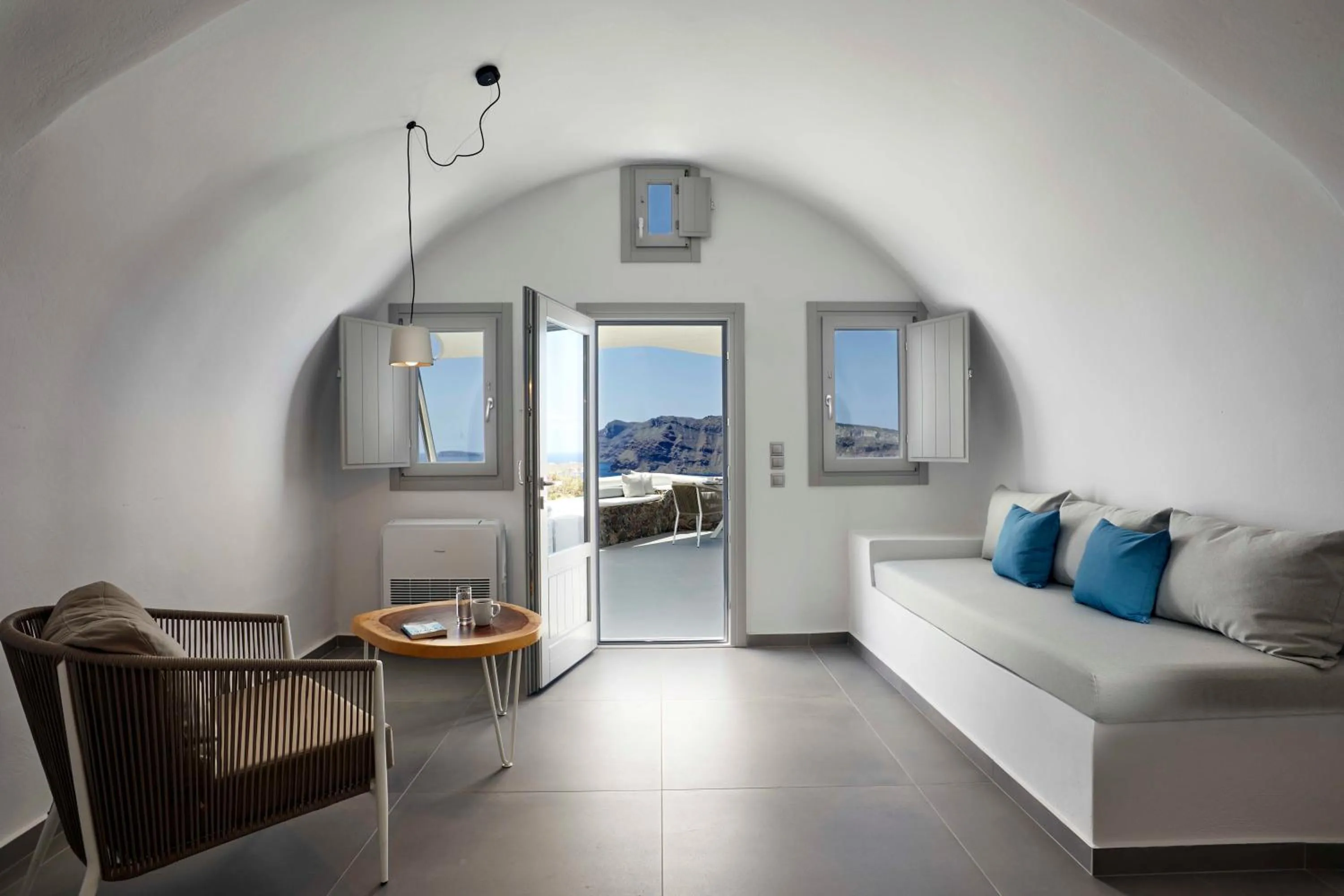 Bed in Marizan Caves & Villas