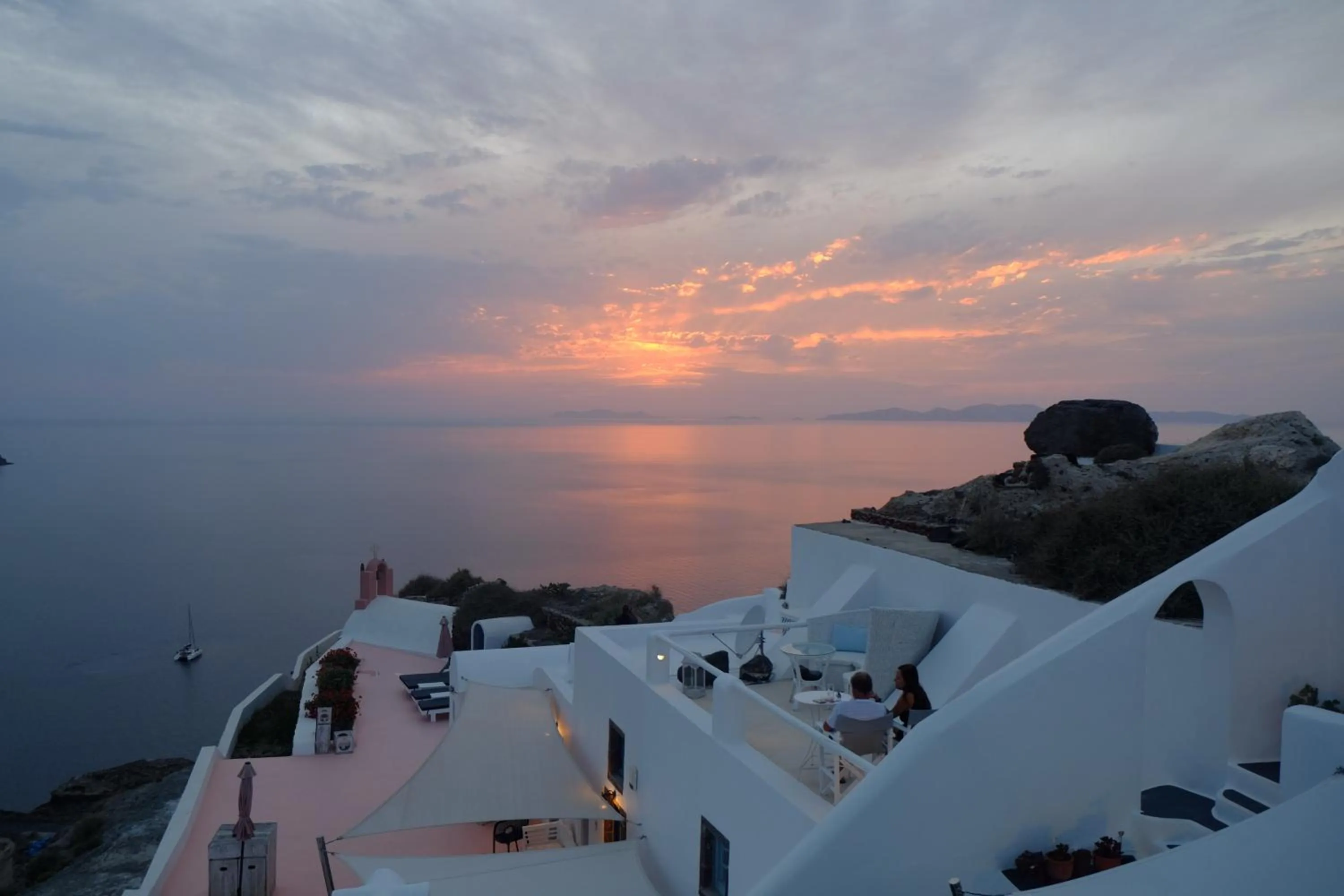 Sea view in Marizan Caves & Villas