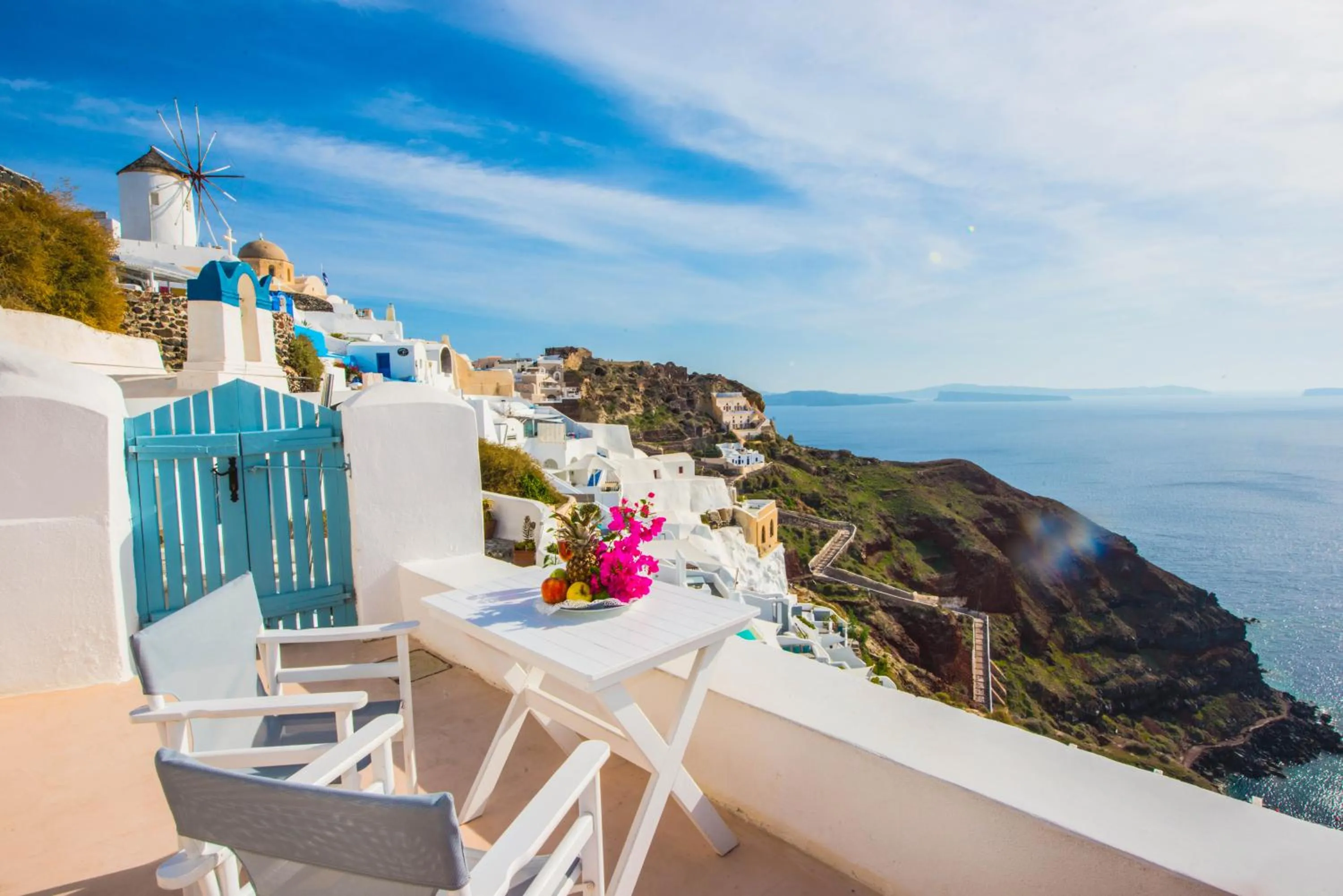 Balcony/Terrace in Marizan Caves & Villas