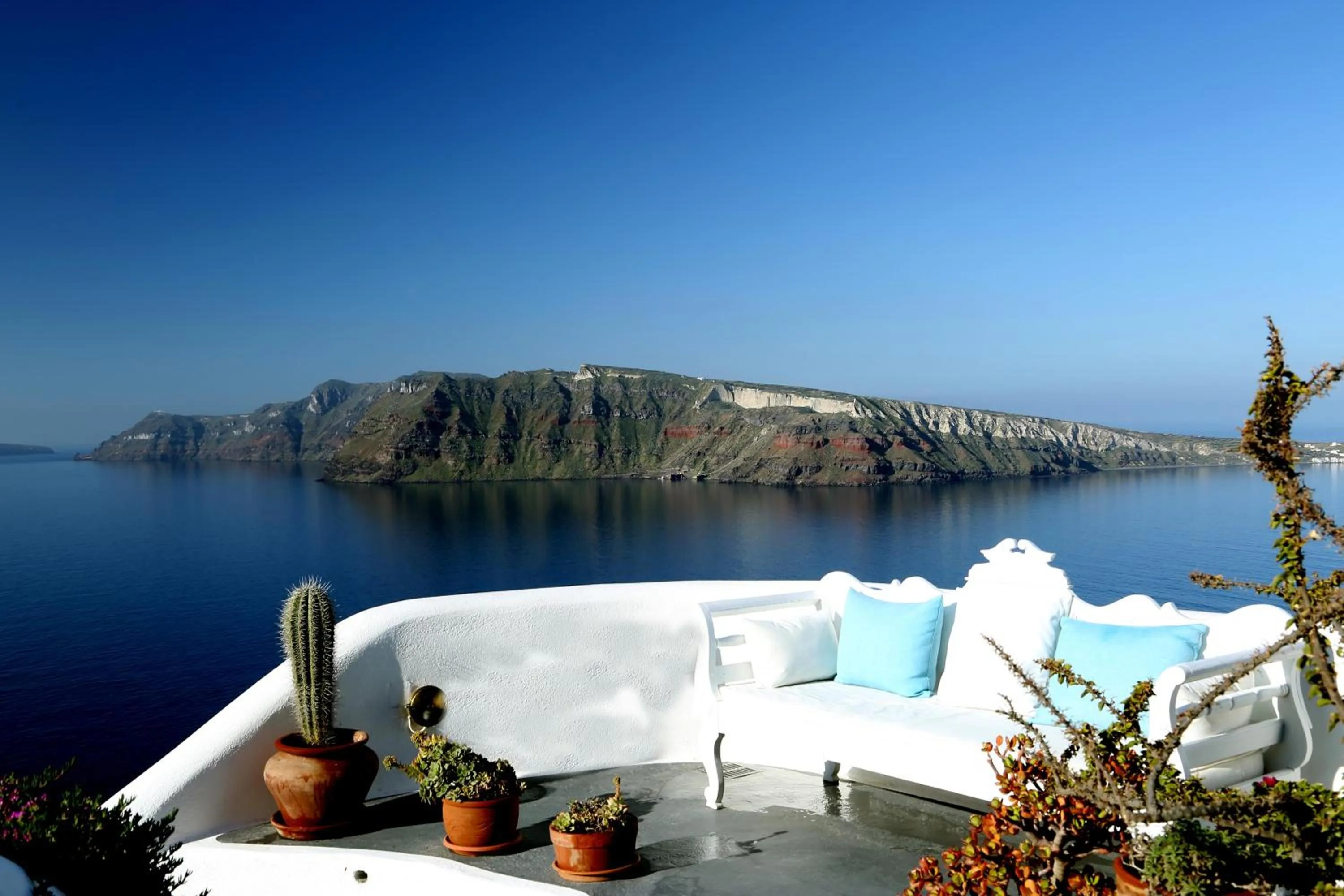Sea view in Marizan Caves & Villas