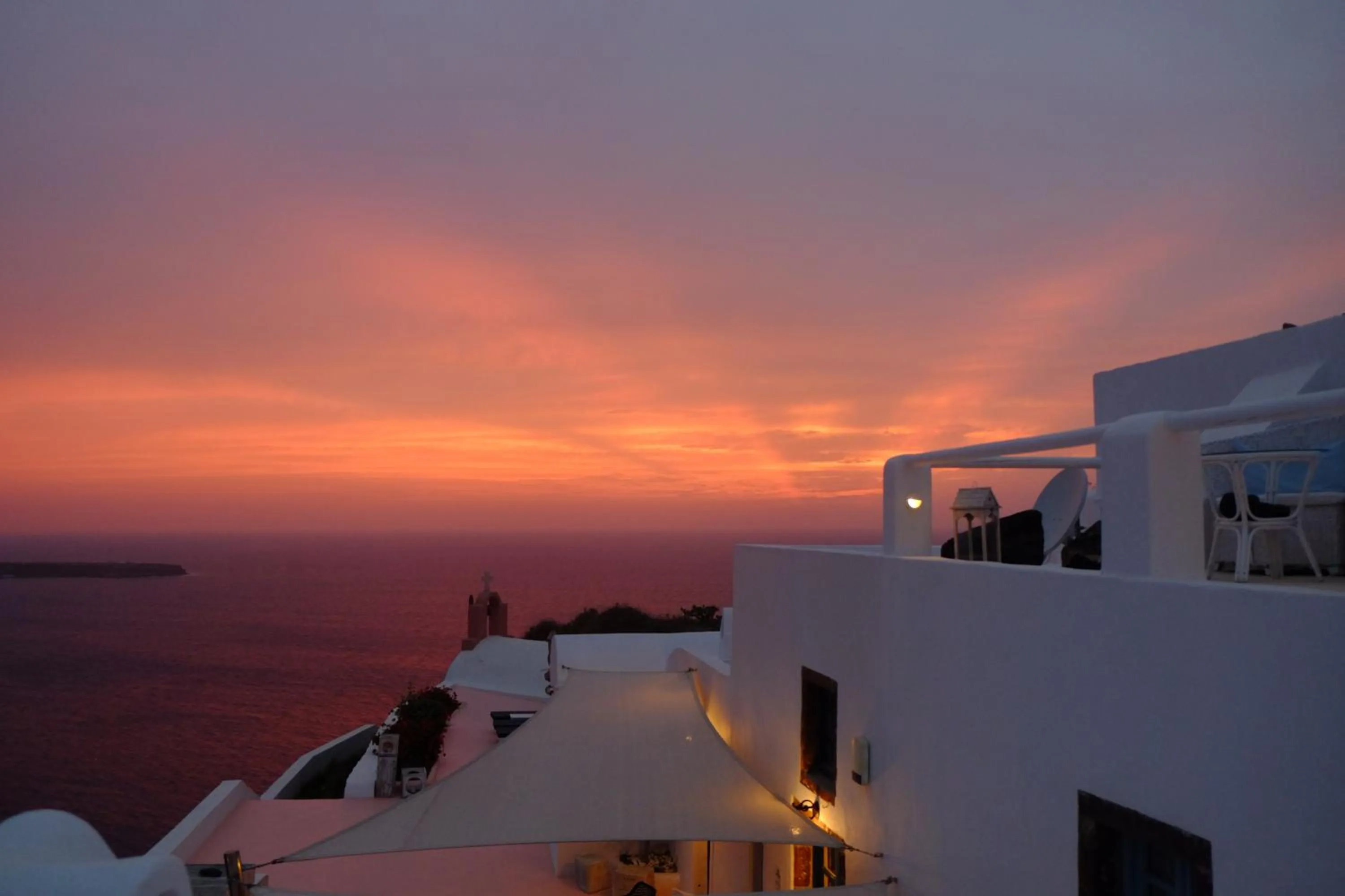 Sunset in Marizan Caves & Villas