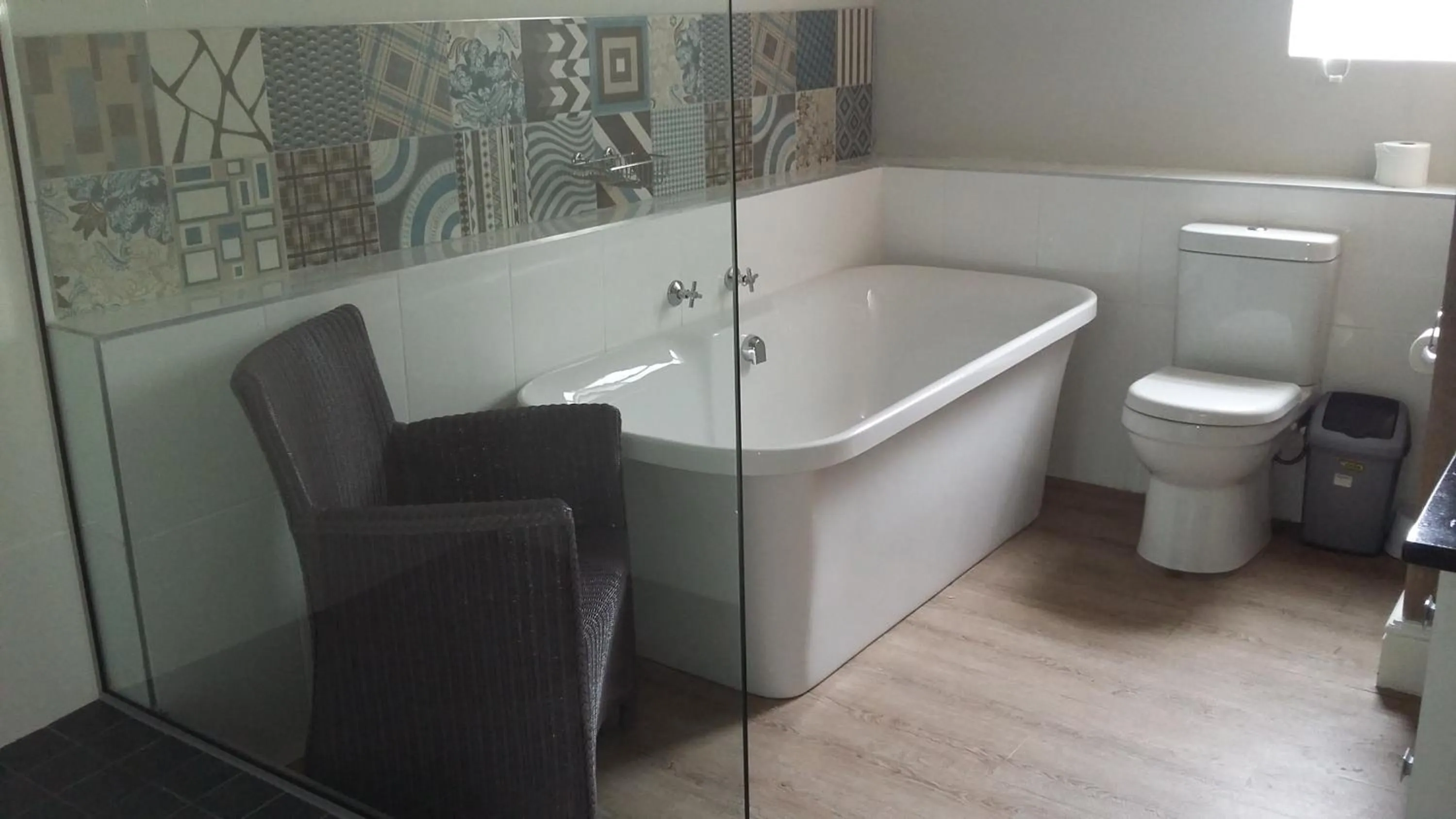 Shower in Beach Club Self Catering Apartments