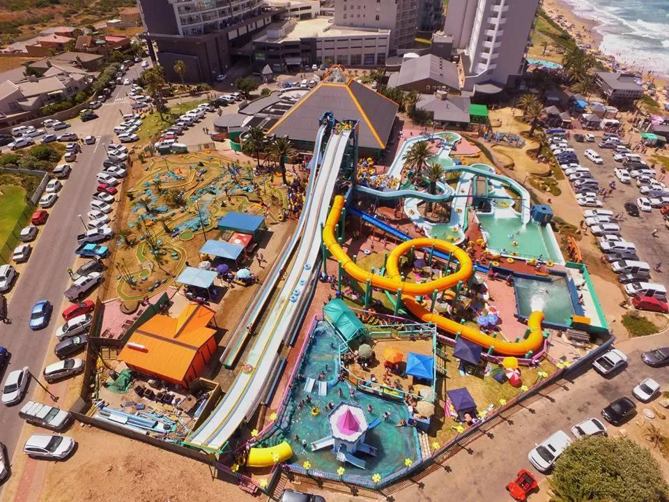 Aqua park in Beach Club Self Catering Apartments