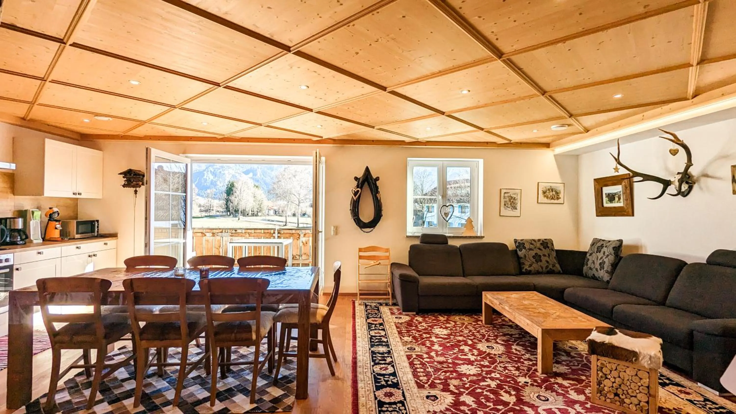 Living room in Ferienwohnung Landliebe