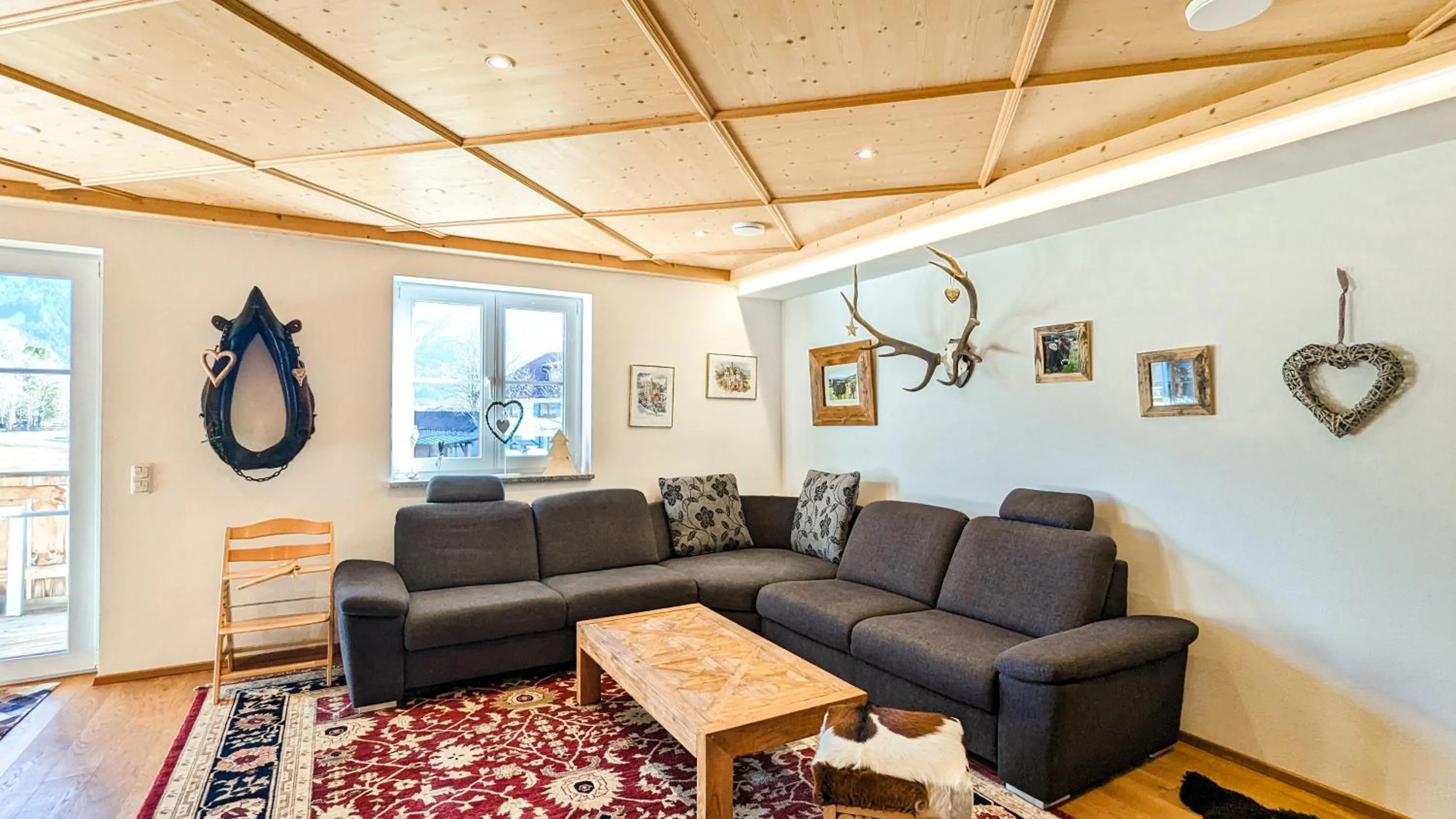 Living room in Ferienwohnung Landliebe