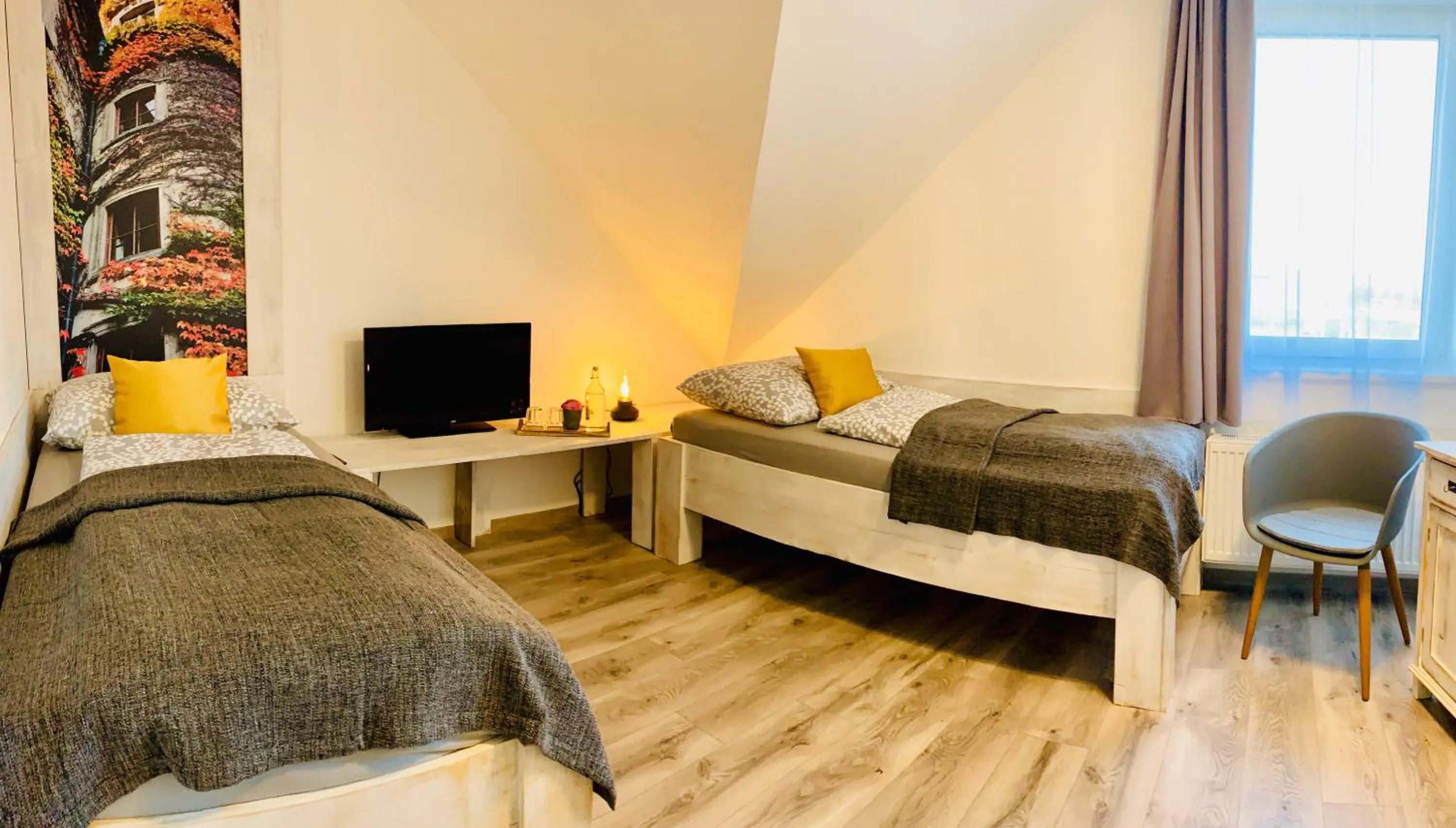 Photo of the whole room, Bed in Penzion Holín u Prachovských skal