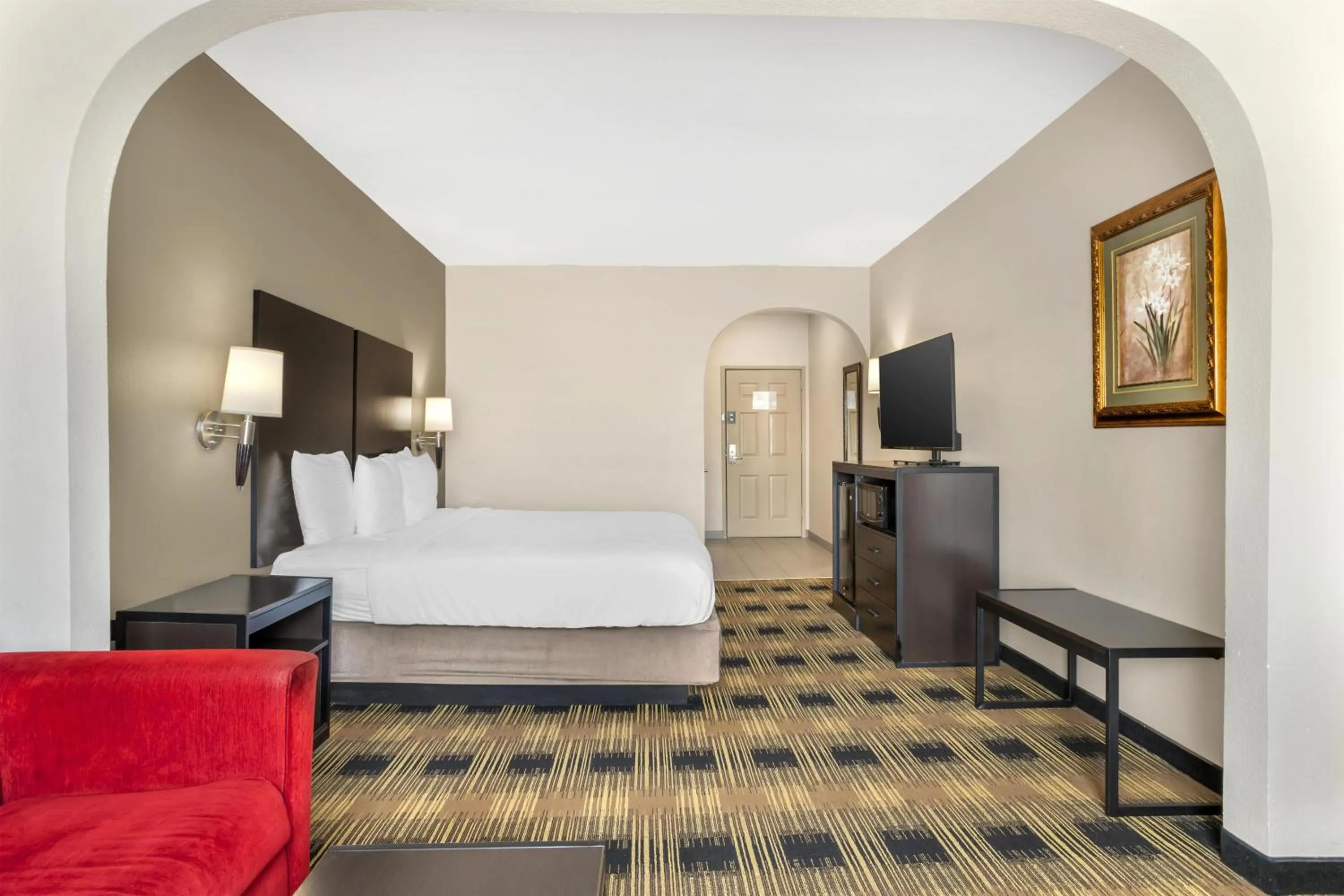 Bedroom, Bed in Best Western Plus Heritage Inn & Suites Houston