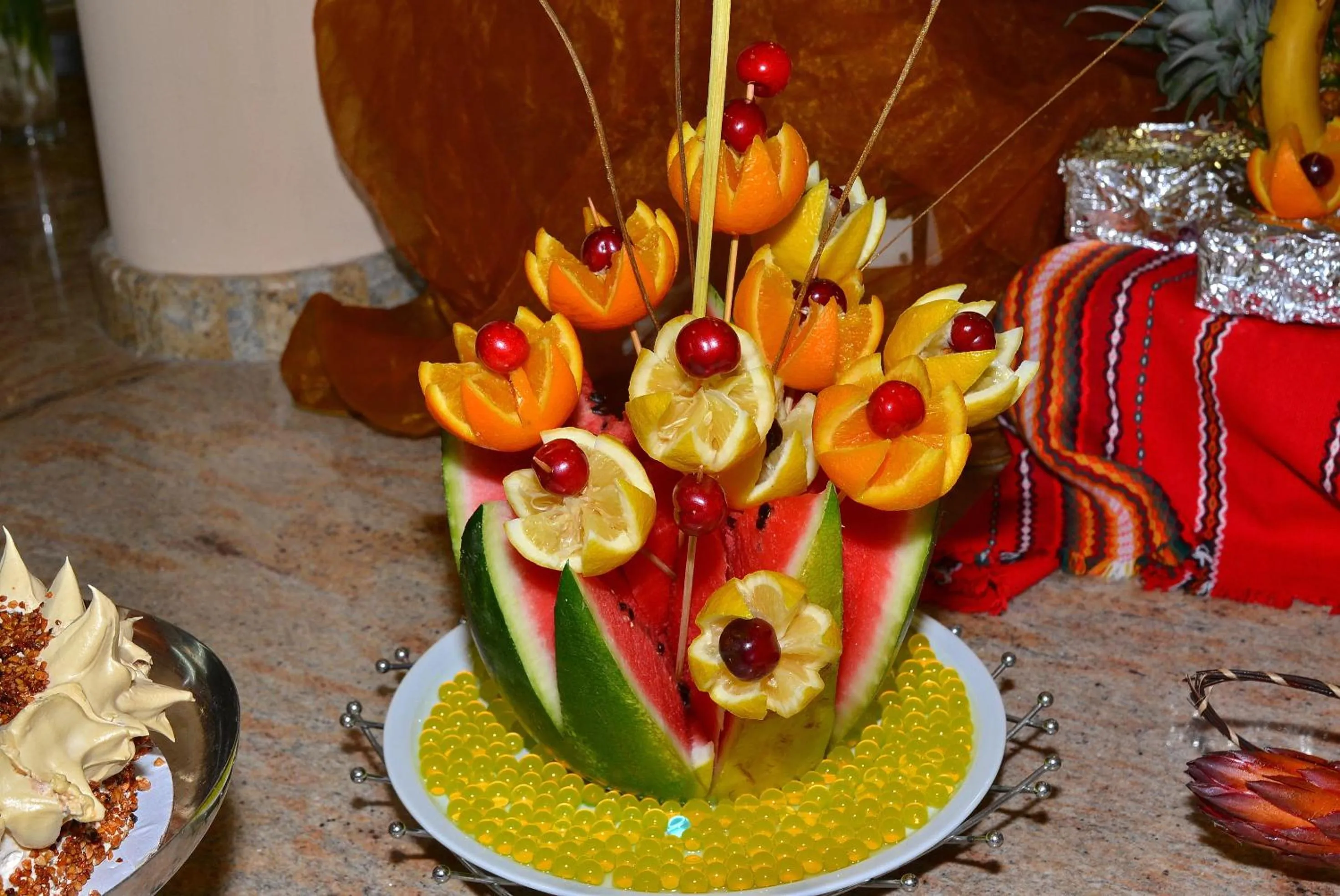 Food close-up in Diamond Hotel - All Inclusive