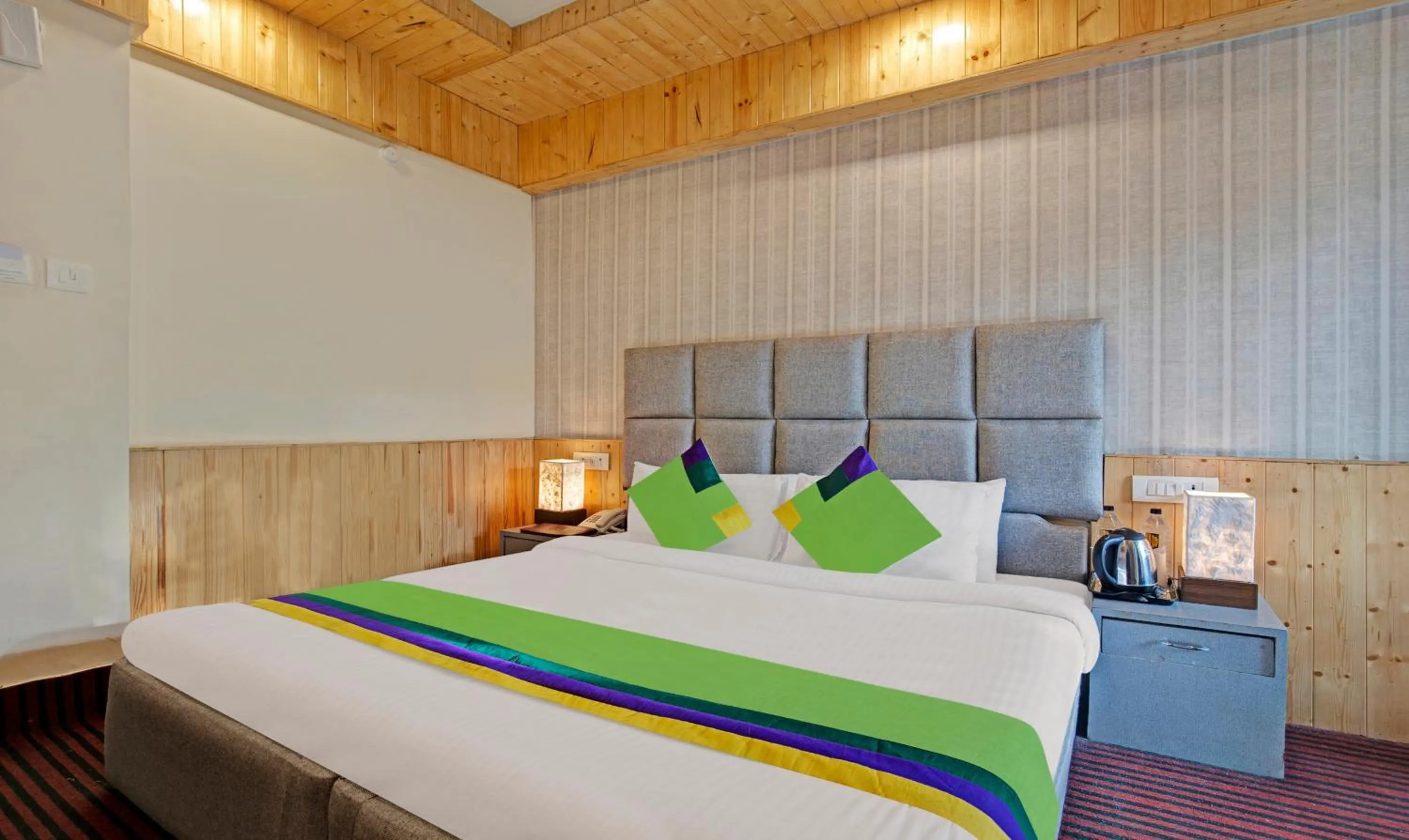 Bed in Treebo Kosmos Anamika, 1 Km From Nainital Lake