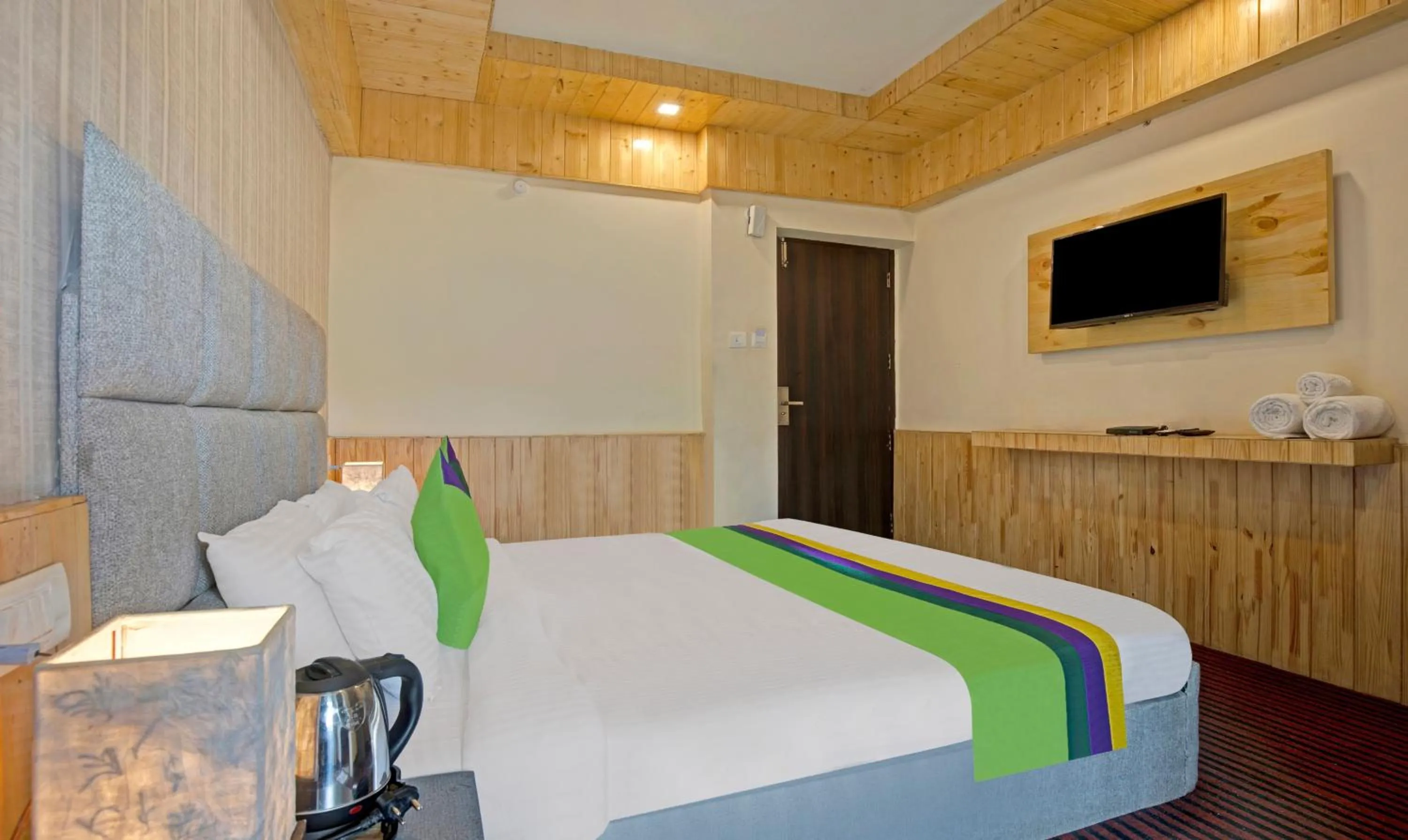 Bed in Treebo Kosmos Anamika, 1 Km From Nainital Lake