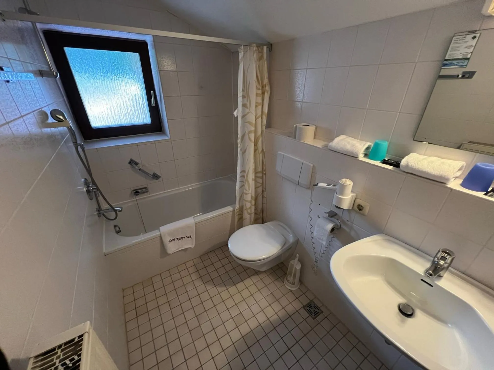 Bathroom in Hotel Köppeleck