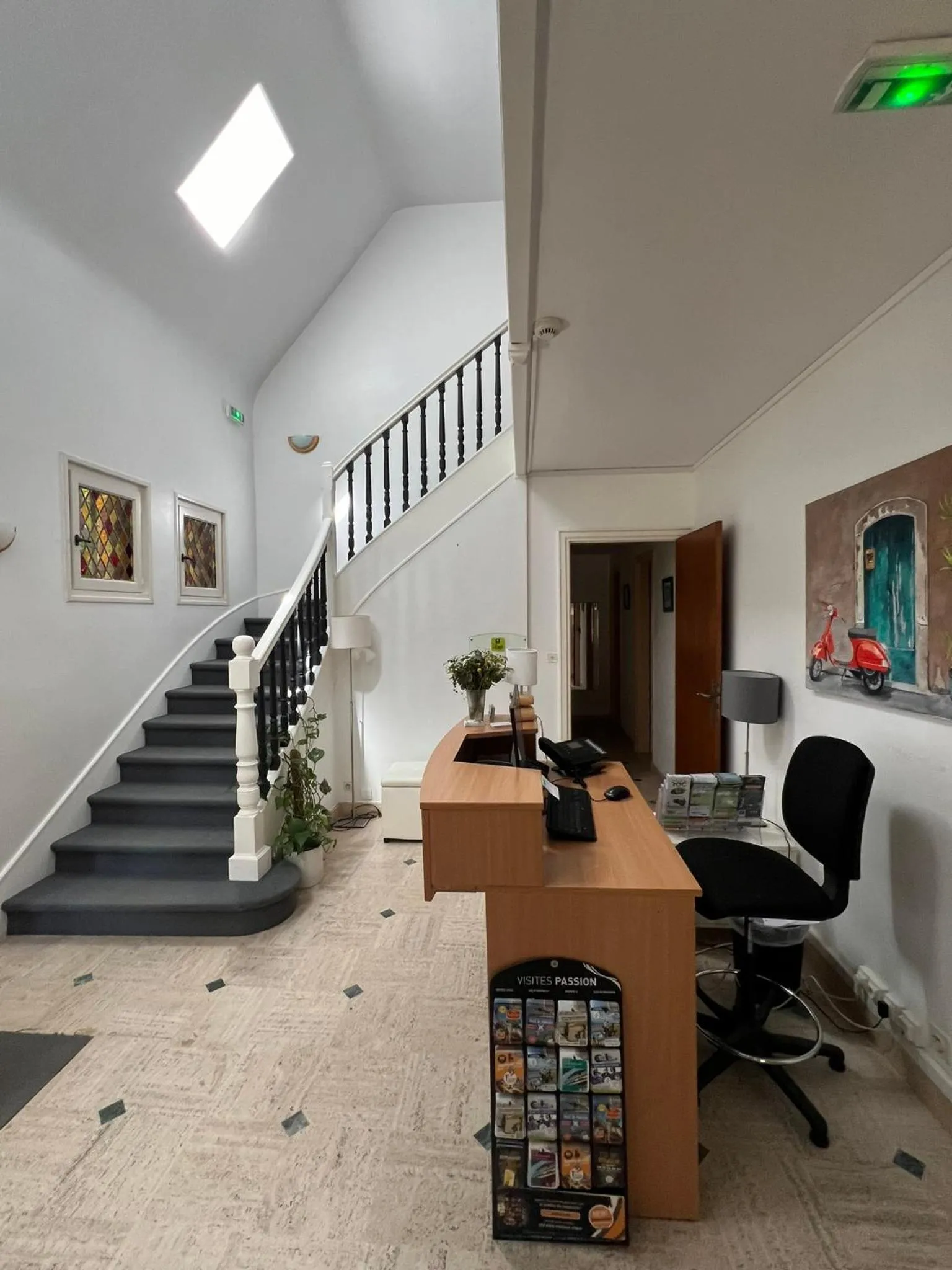 Lobby or reception in Hôtel An Ti Gwenn