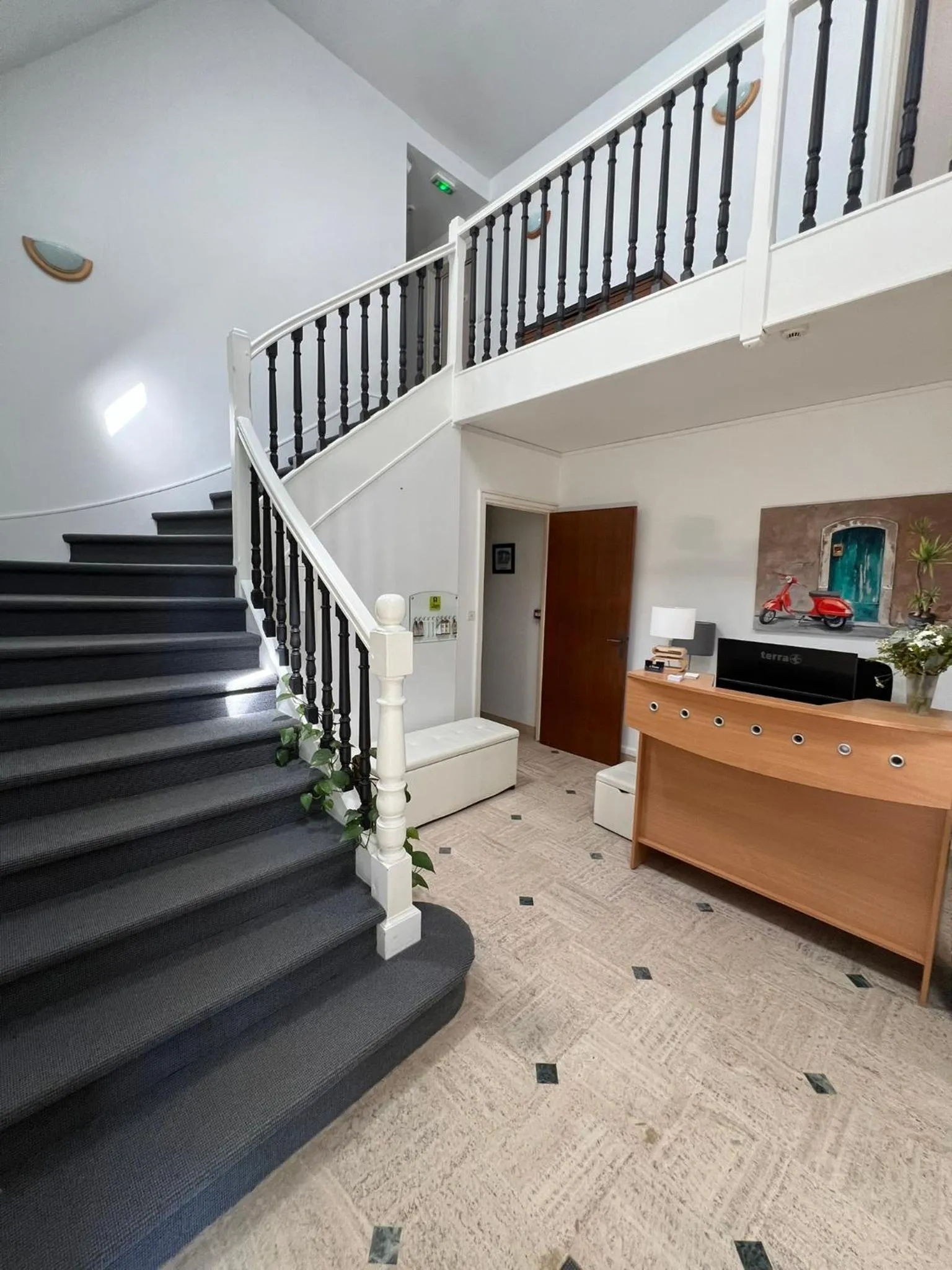 Lobby or reception in Hôtel An Ti Gwenn