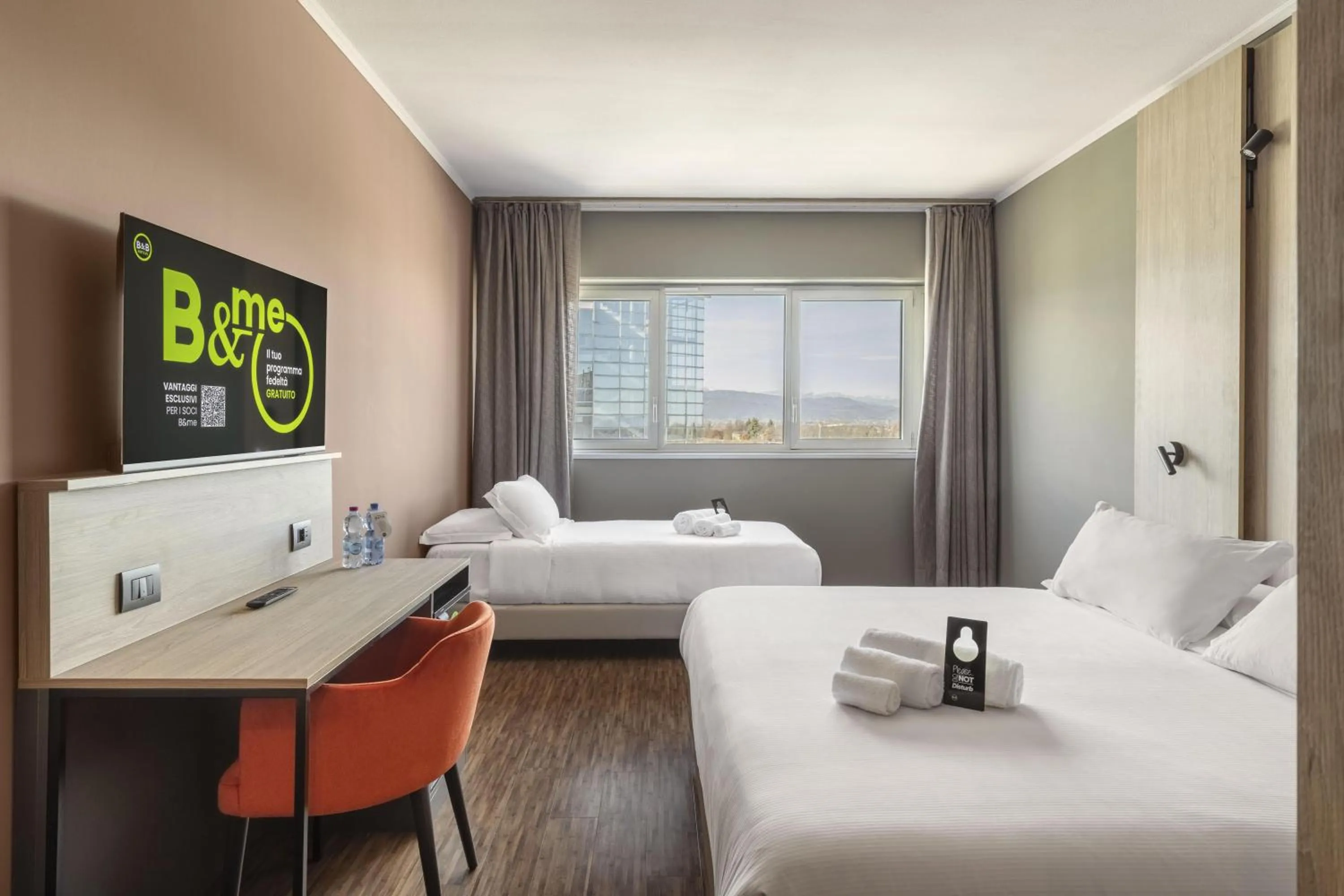 Photo of the whole room, Bed in B&B HOTEL Cuneo Cristal