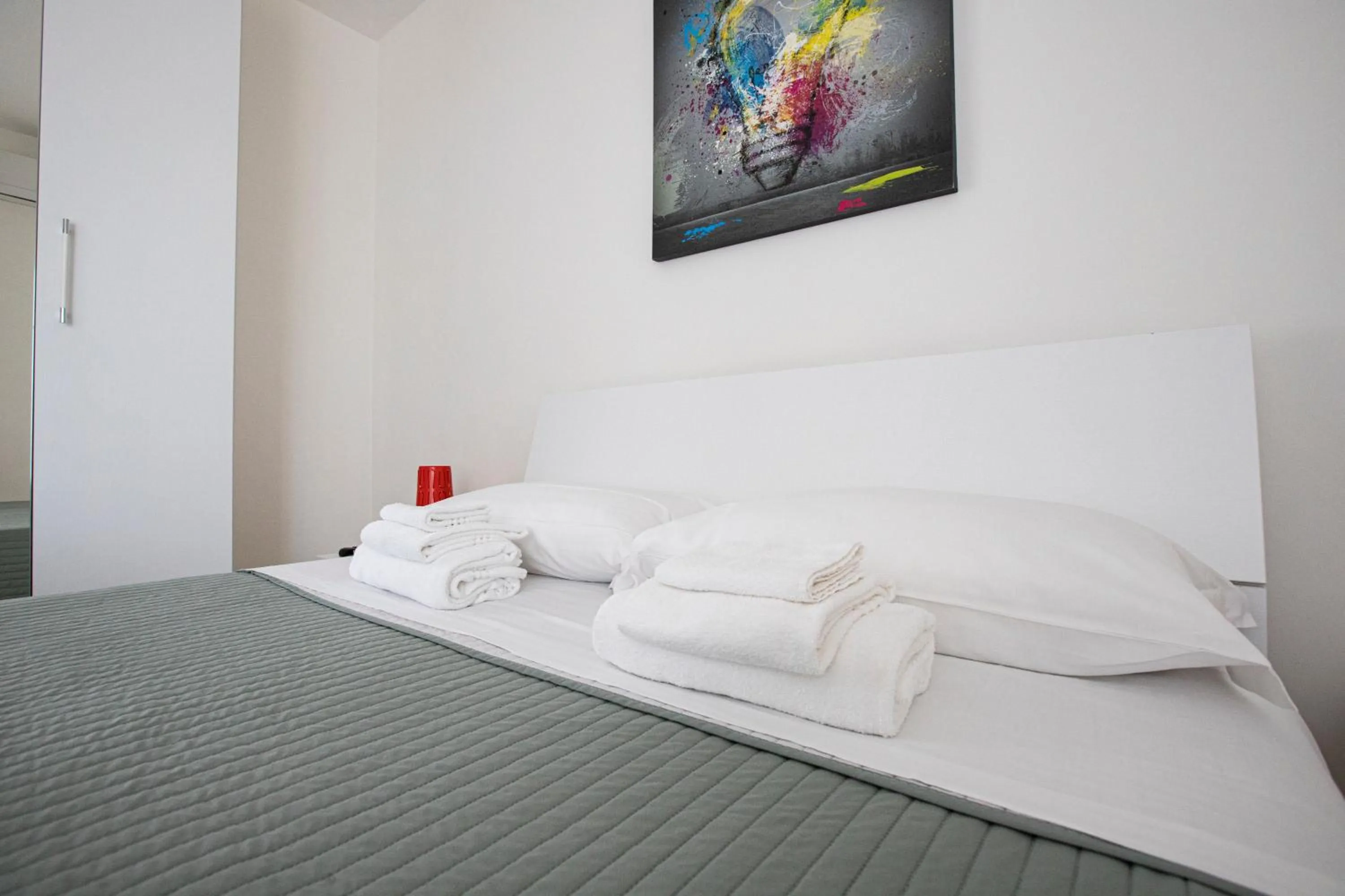 Bed in Valmontone Travel House