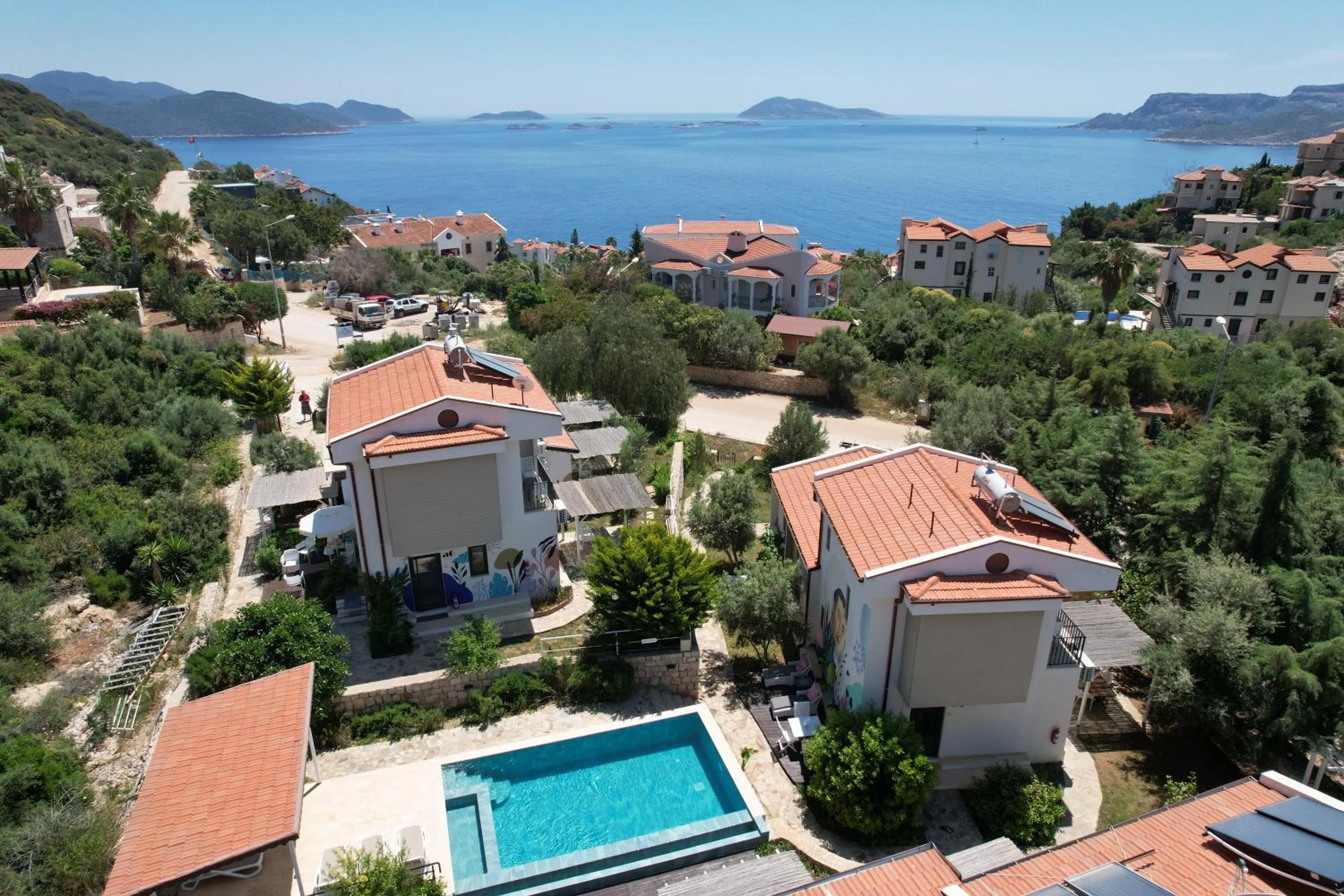 Property building in Sea Garden Kaş Hotel