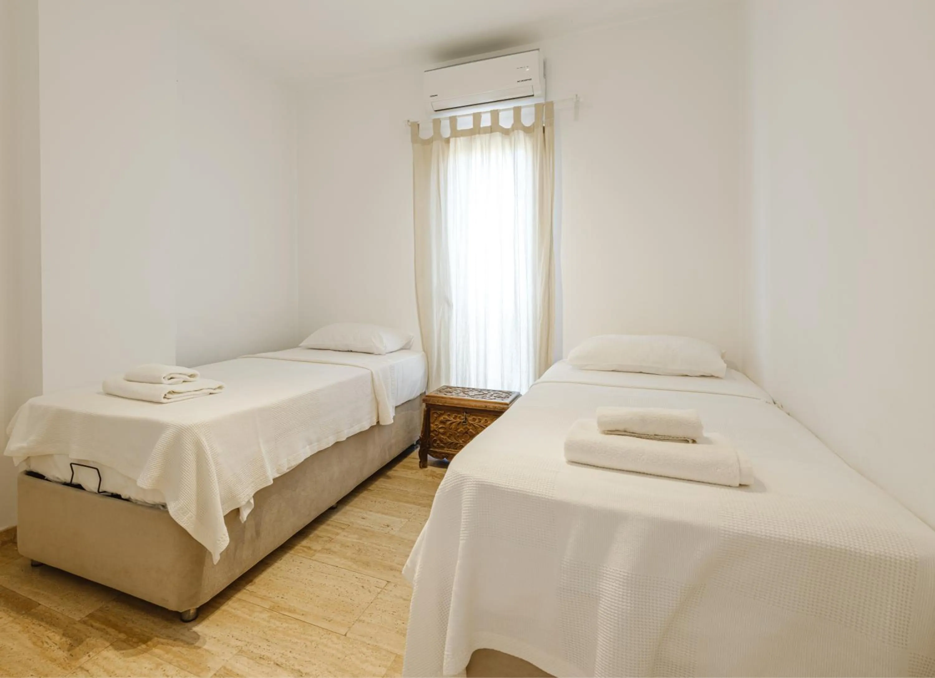 Bed in Sea Garden Kaş Hotel