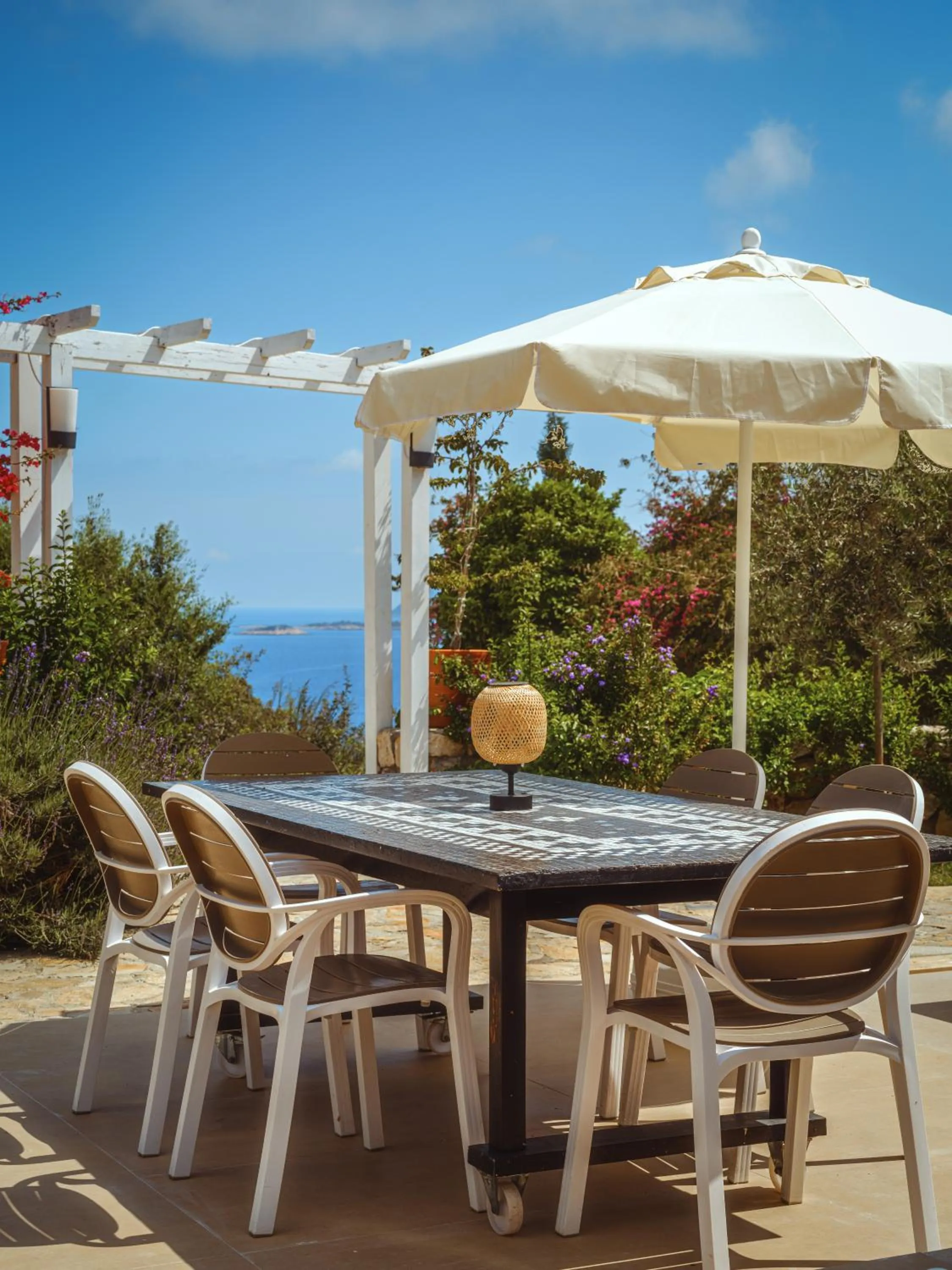 Patio in Sea Garden Kaş Hotel