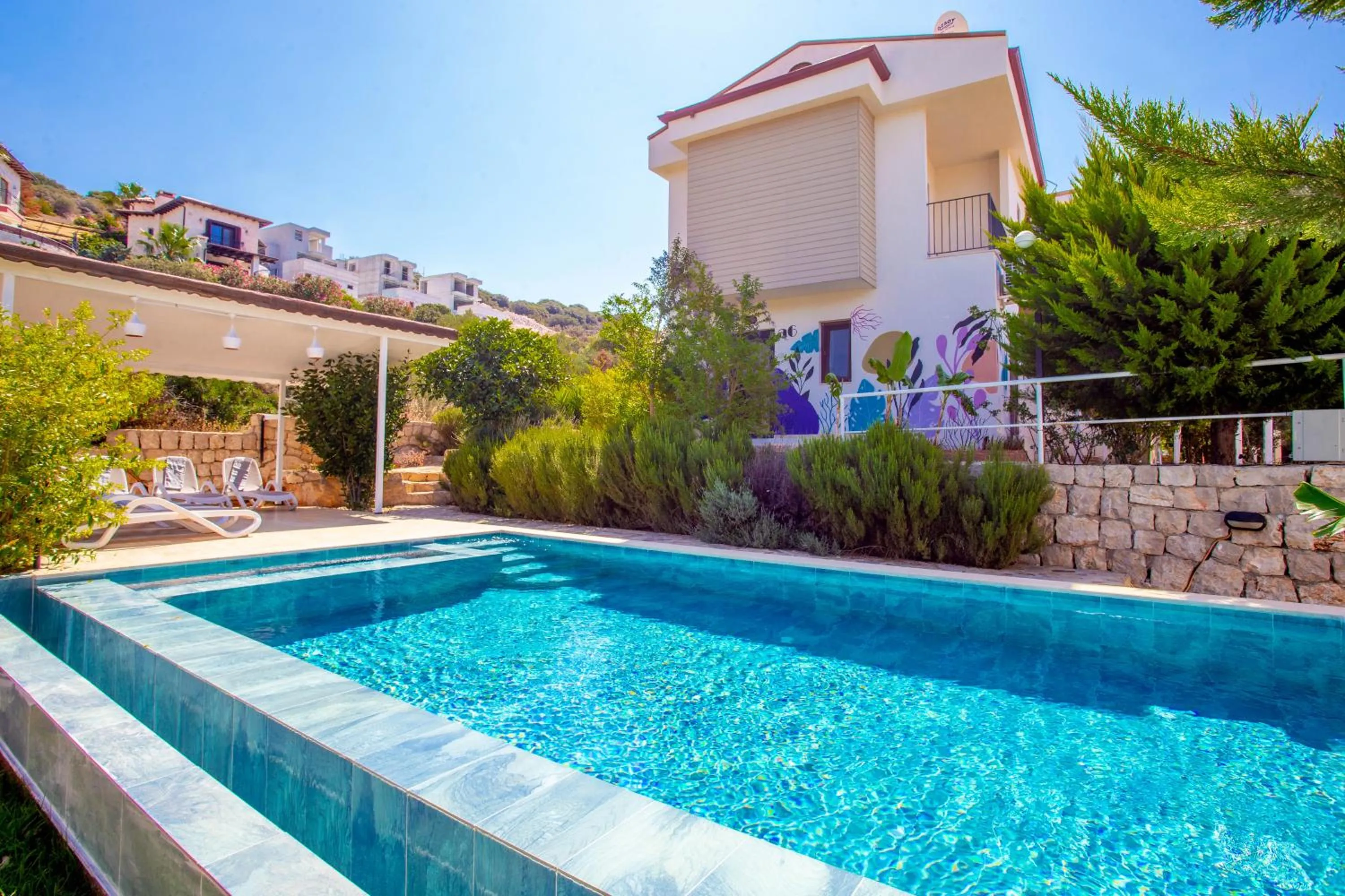 Swimming pool in Sea Garden Kaş Hotel